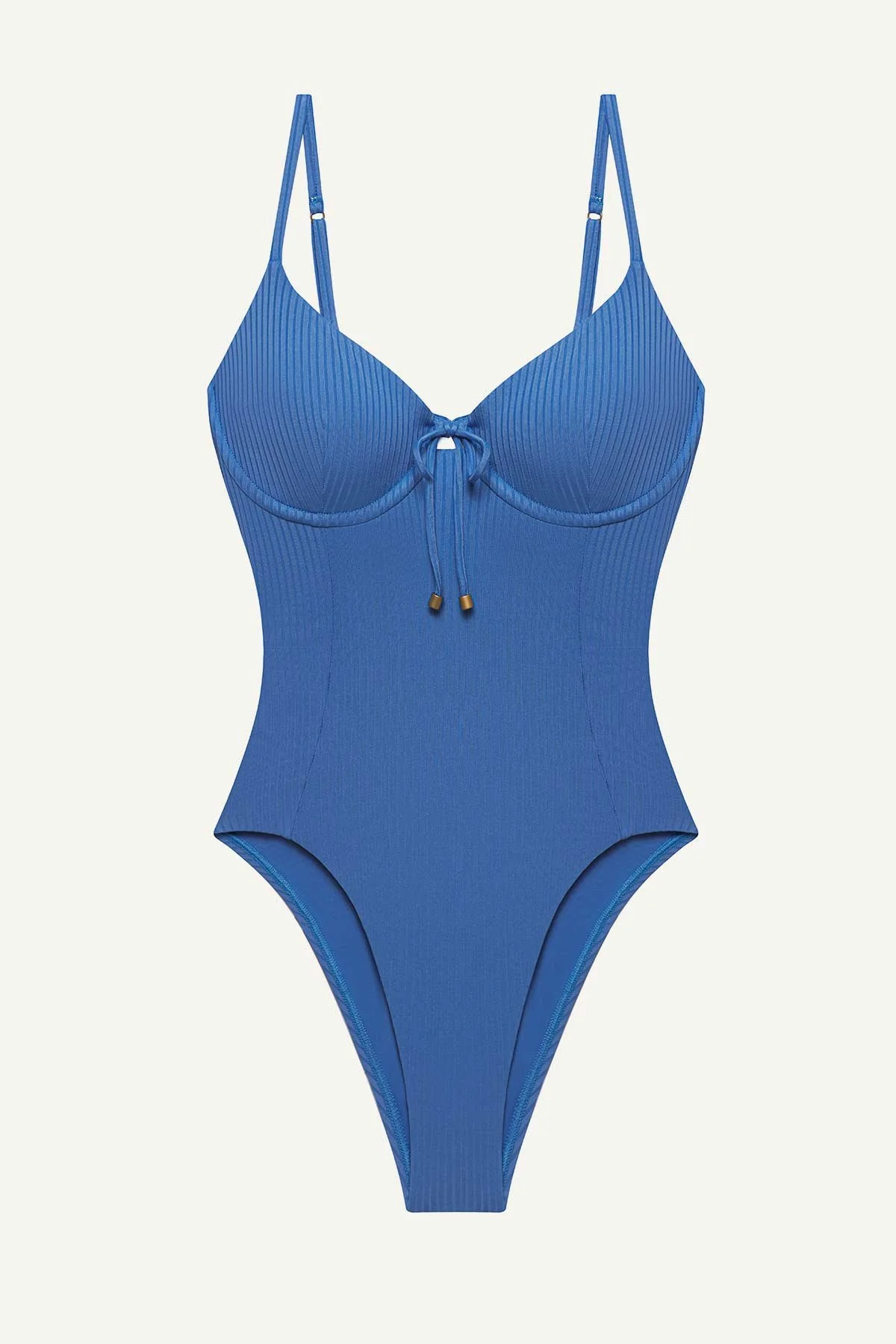 Ada Underwire One Piece - Chambray EcoRib - Image 5