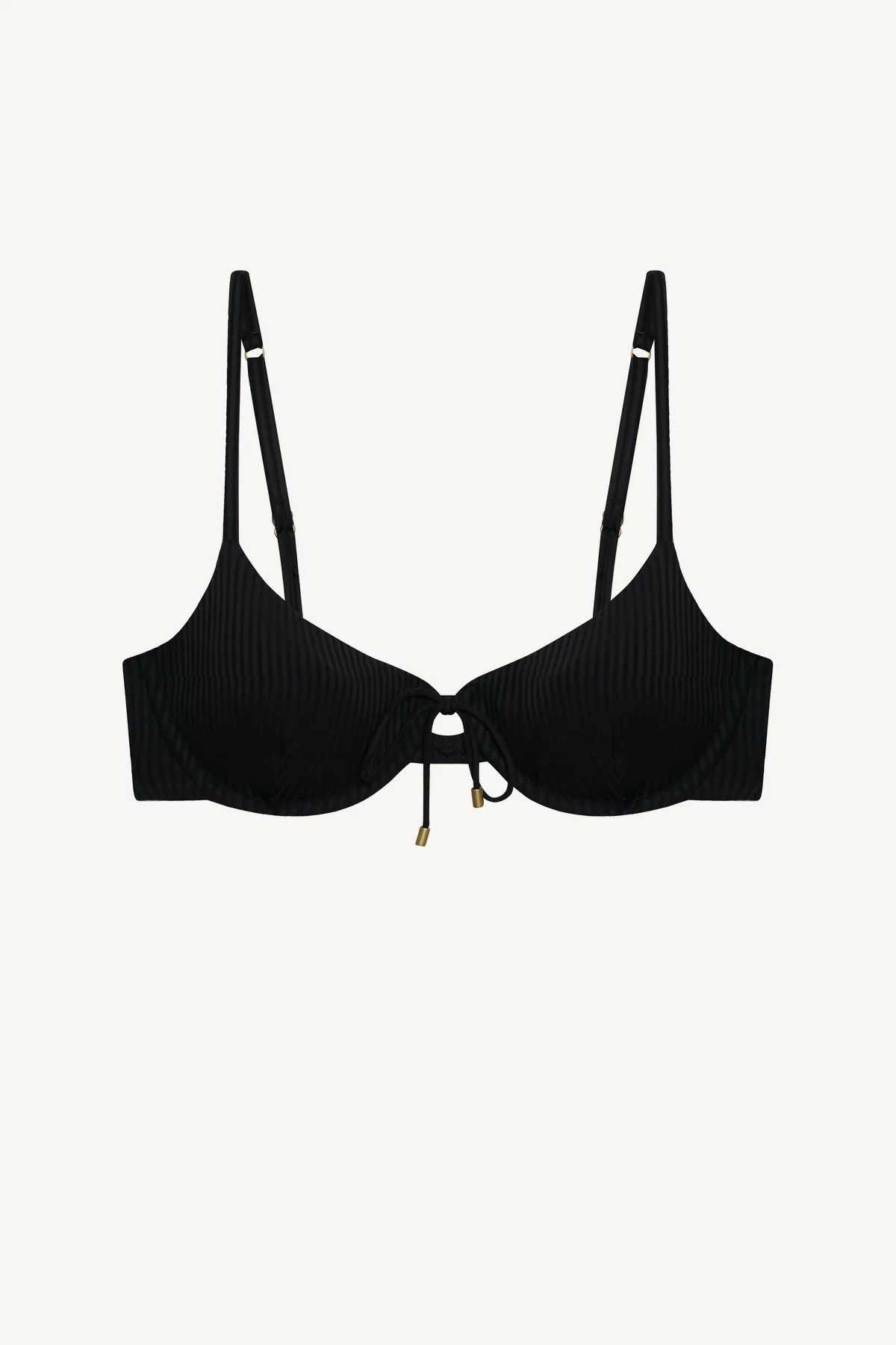 Ada Underwire Top - Black EcoRib - Image 6