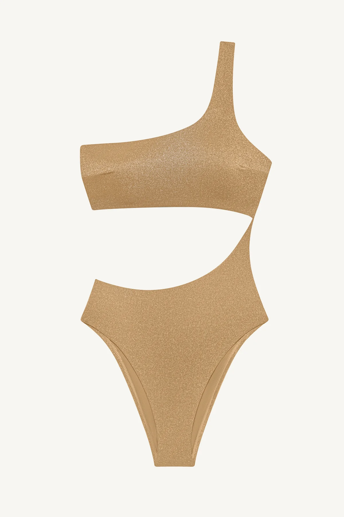 Aden Cut Out One Piece - Golden Glow Metallic - Image 5