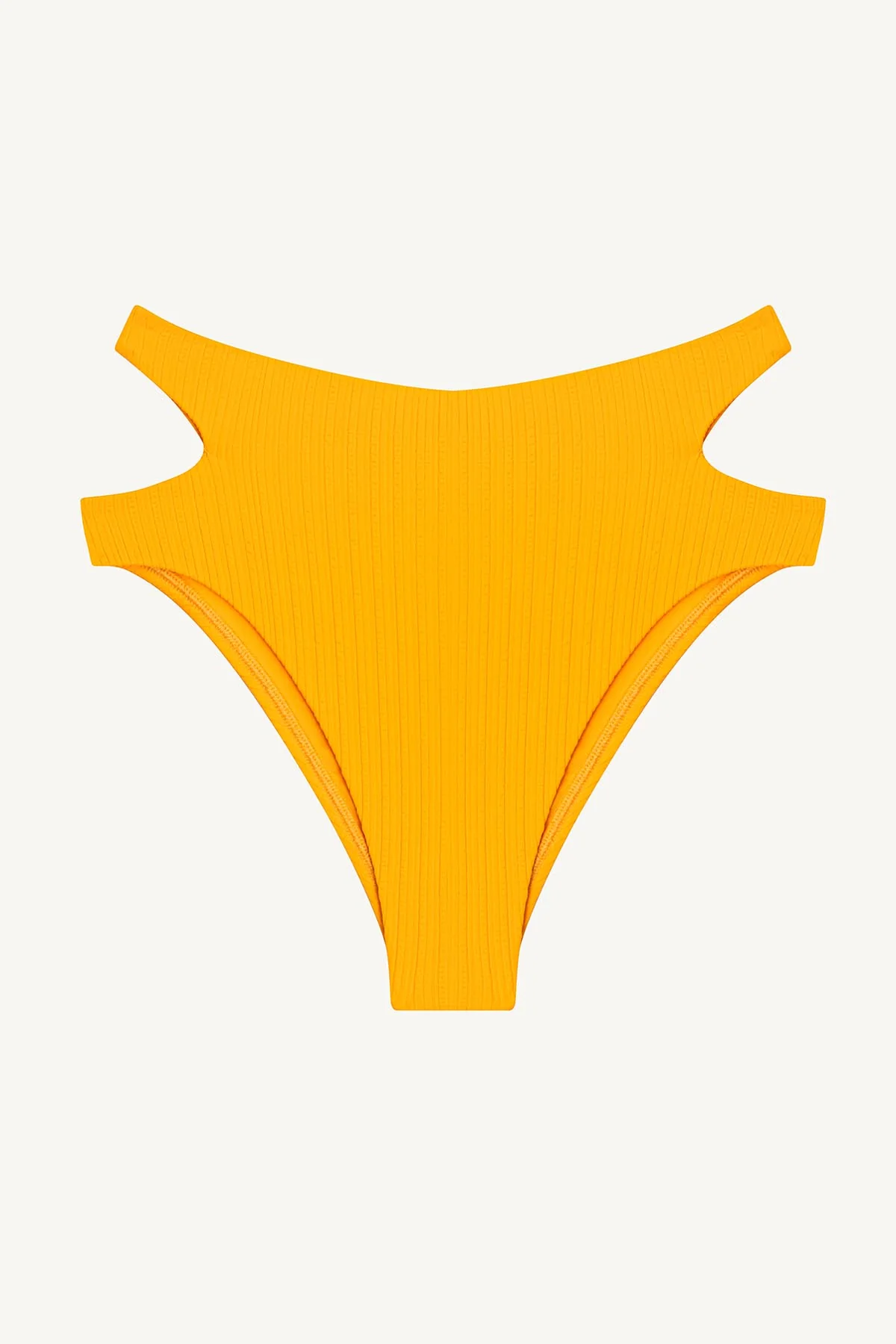 Amara High Waist Bottom - Sunflower Pucker Rib - Image 9