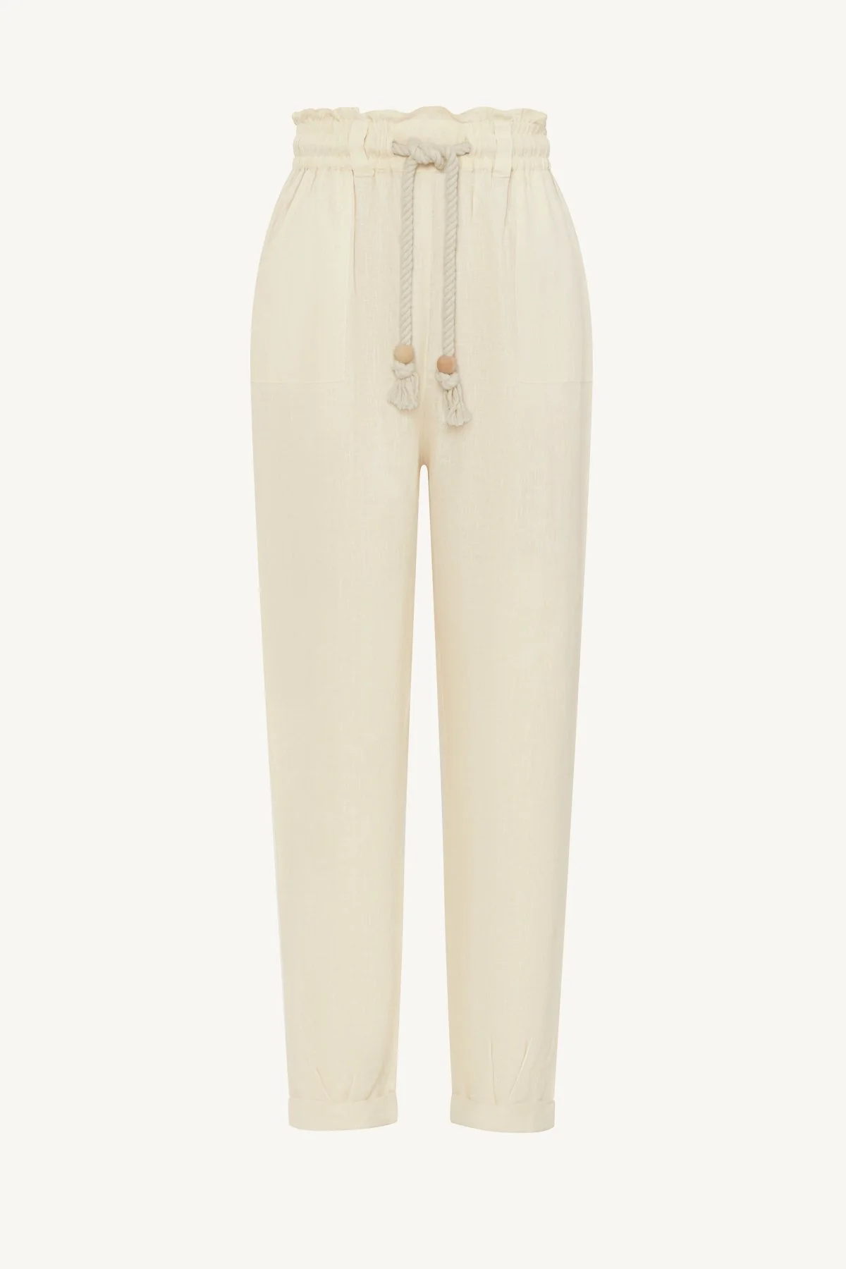 Avery Pant - Oatmeal EcoLinen - Image 6