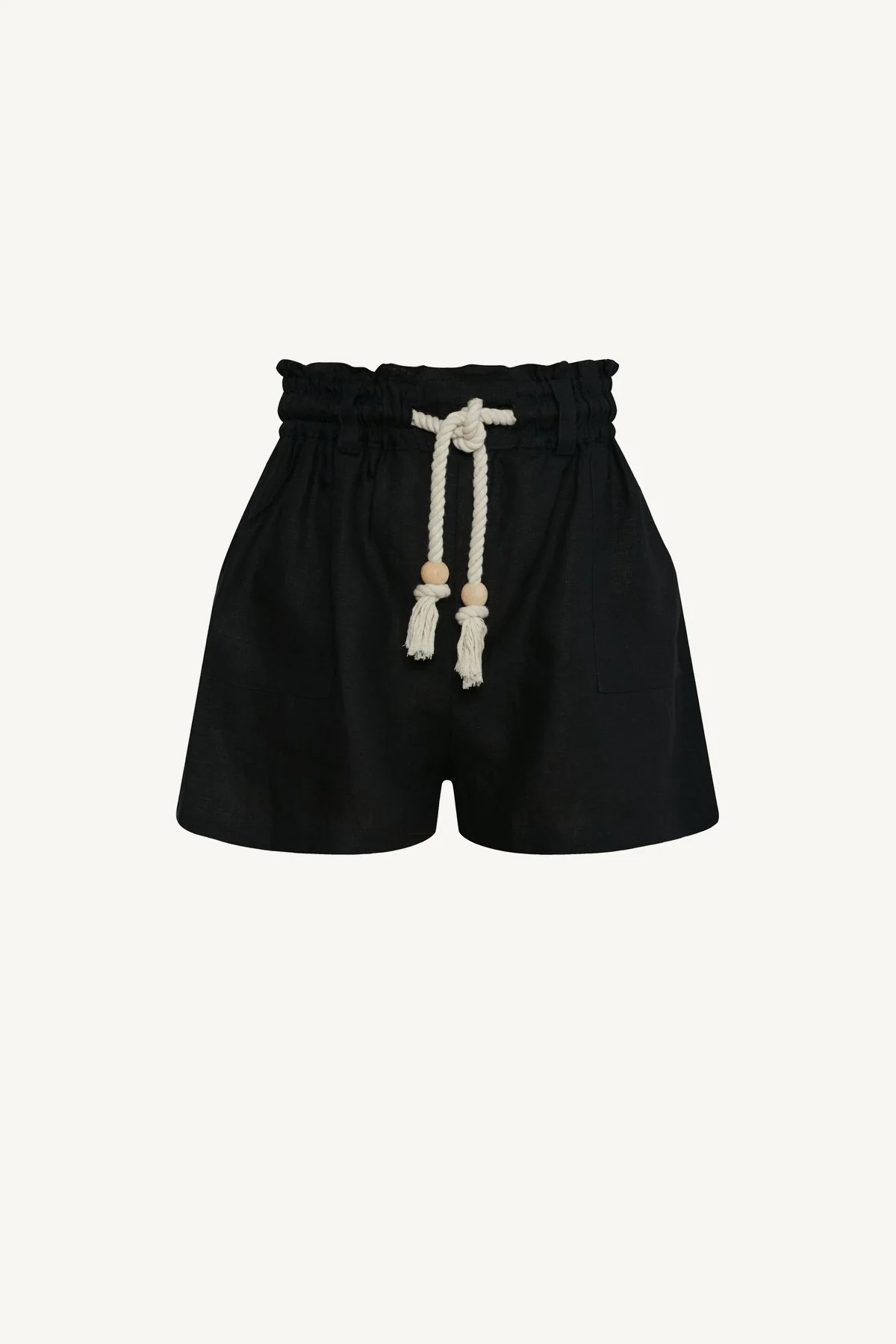 Avery Short - Black EcoLinen - Image 5