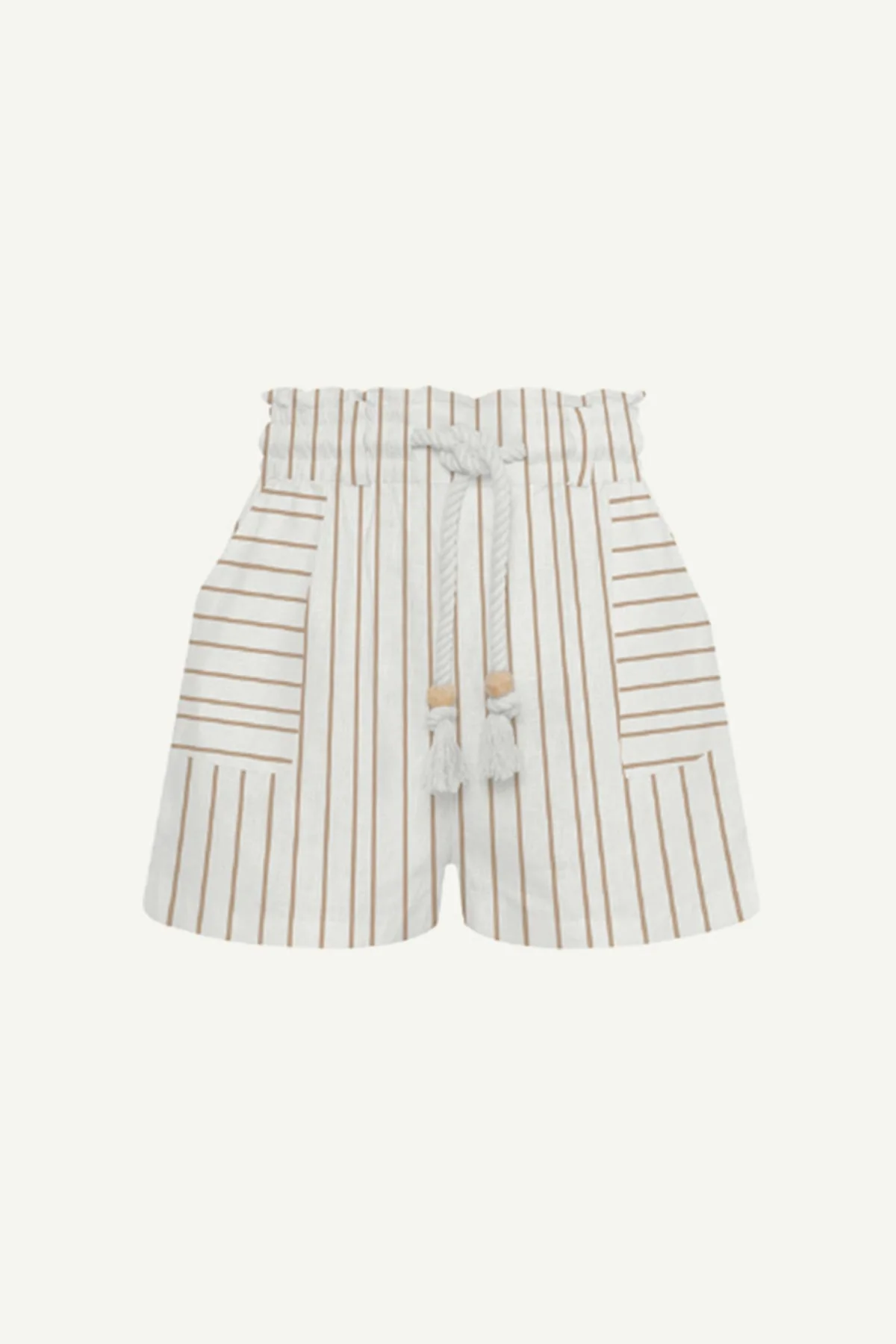 Avery Short - Boardwalk Stripe EcoLinen - Image 4