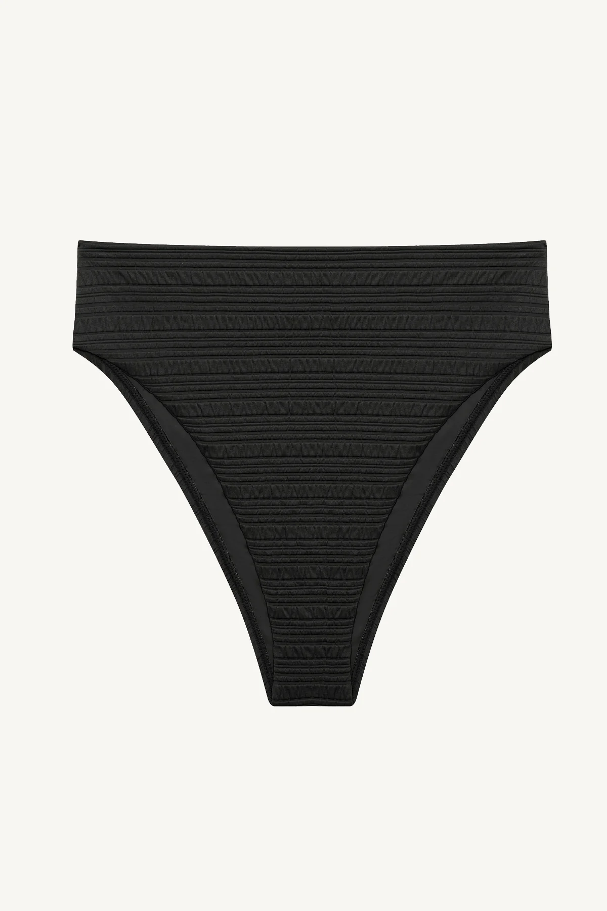 Barcelona Bottom - Black Seersucker Stripe - Image 6