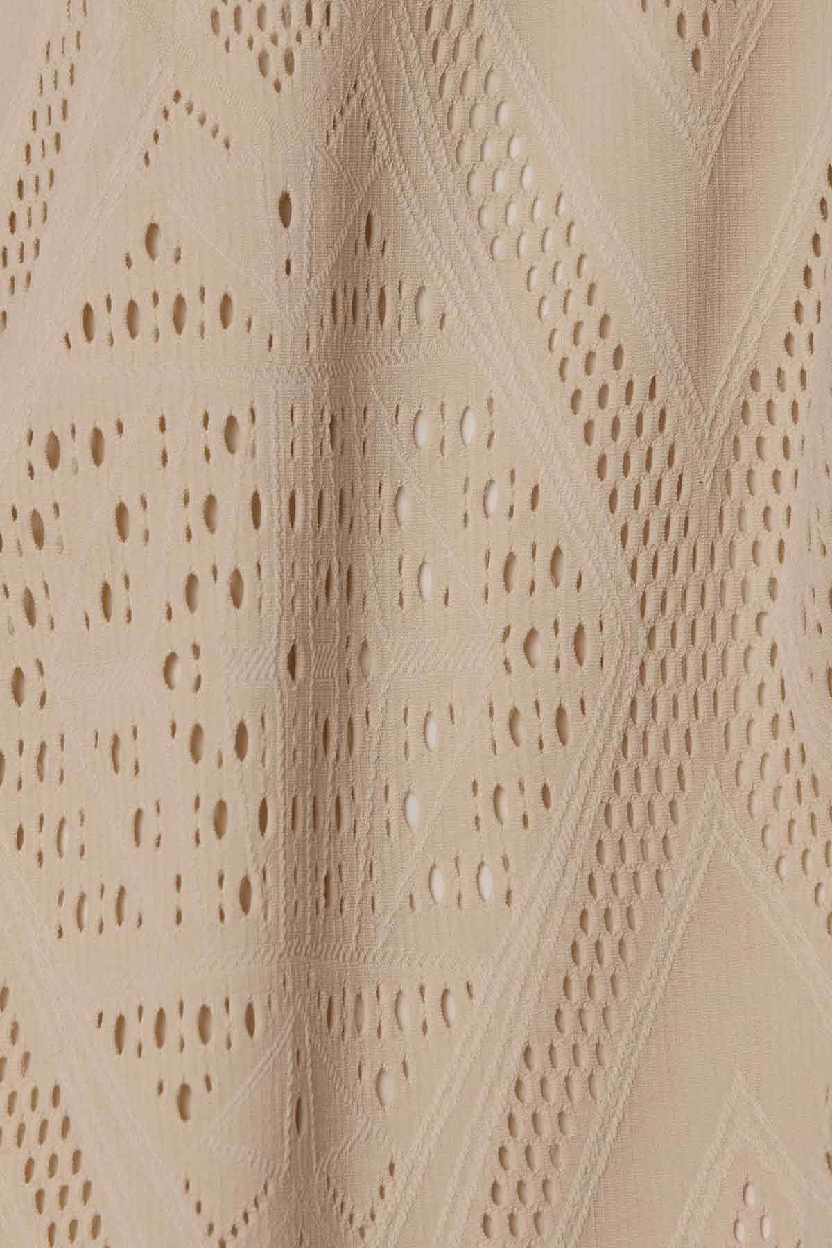 Barcelona High Waist Bottom - Natural Calico Crochet - Image 7
