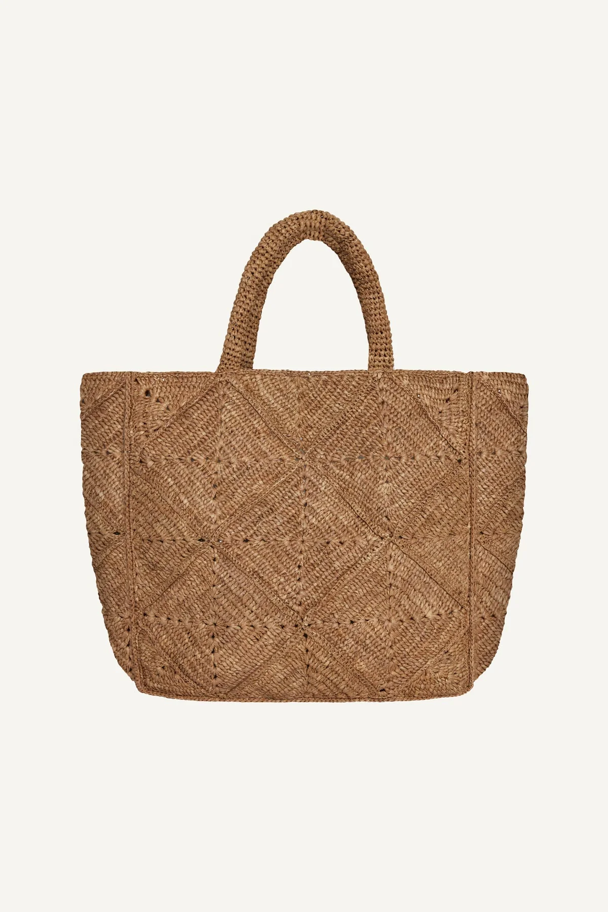 Cala Tote - Caramel Raffia - Image 7