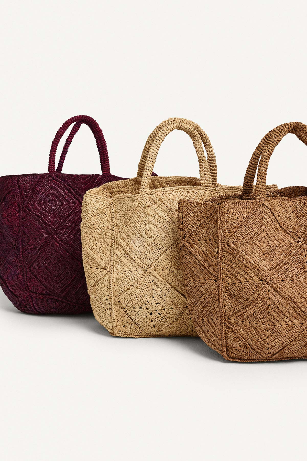 Cala Tote - Natural Raffia - Image 4