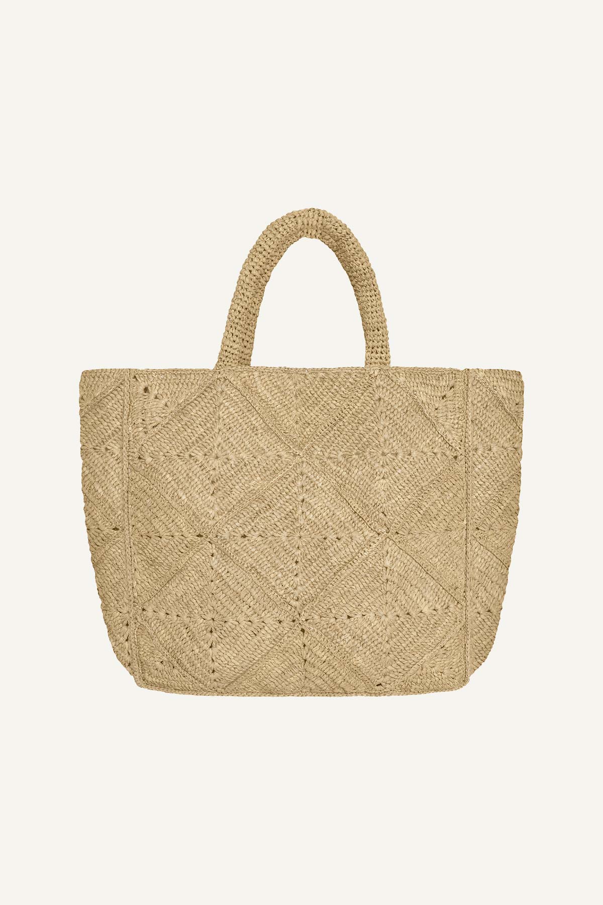 Cala Tote - Natural Raffia - Image 5