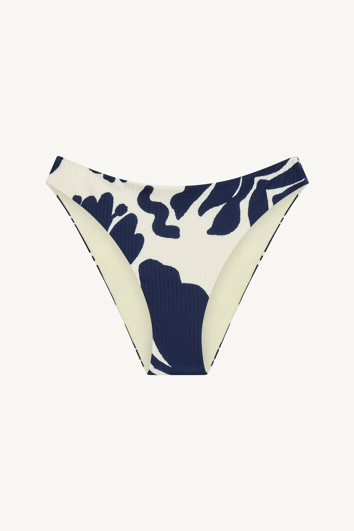Cali High Leg Full Bottom - Night Flower EcoRib BT - Image 5