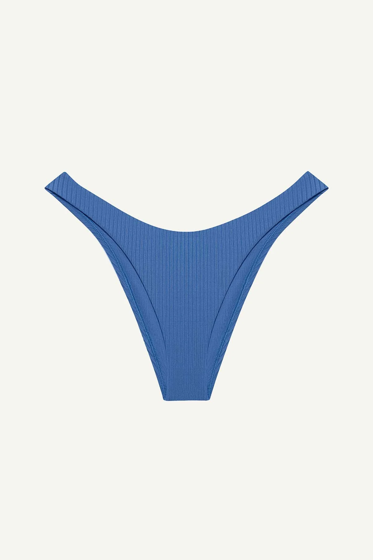California High Leg Bottom - Chambray EcoRib - Image 5