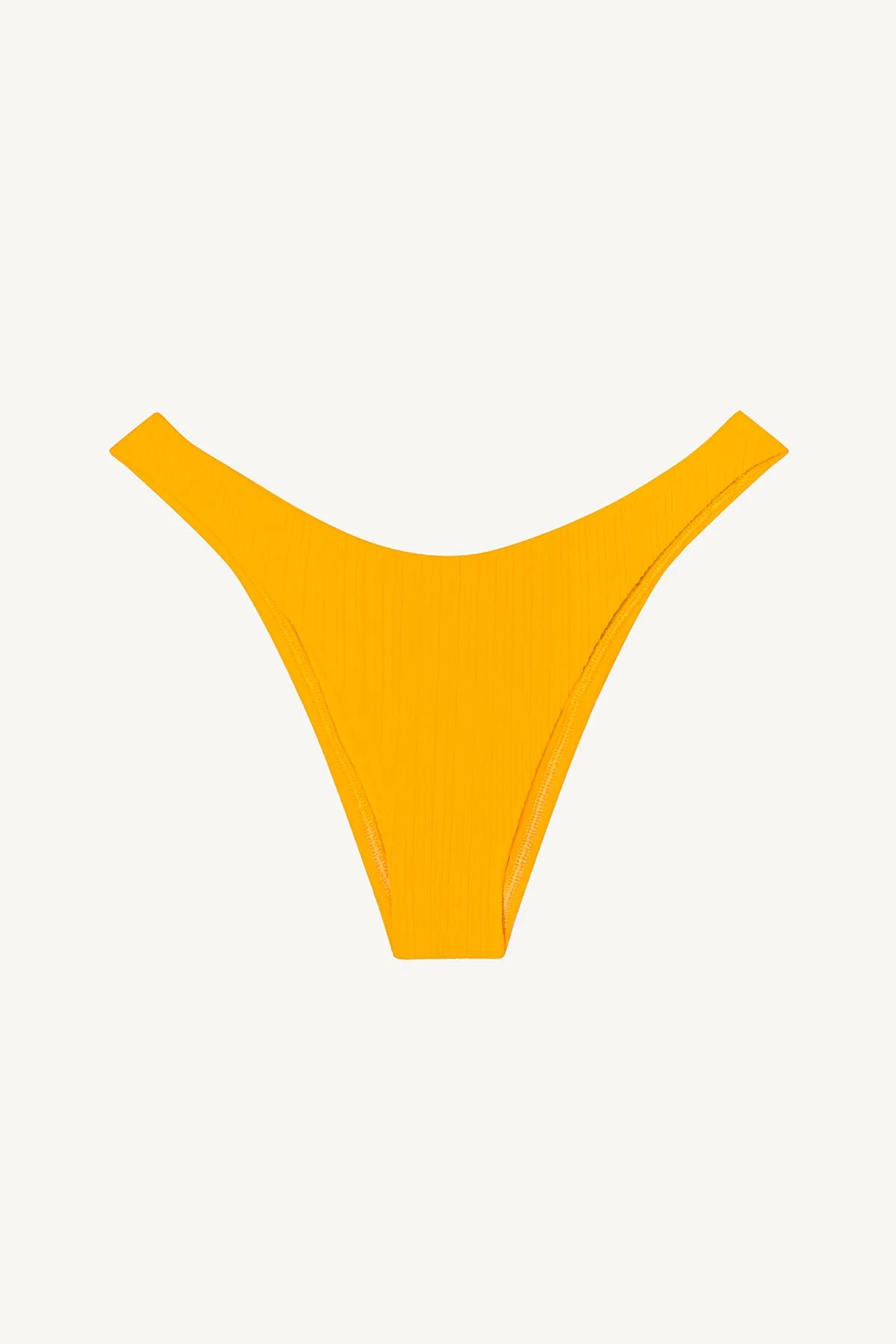 California High Leg Bottom - Sunflower Pucker Rib - Image 5