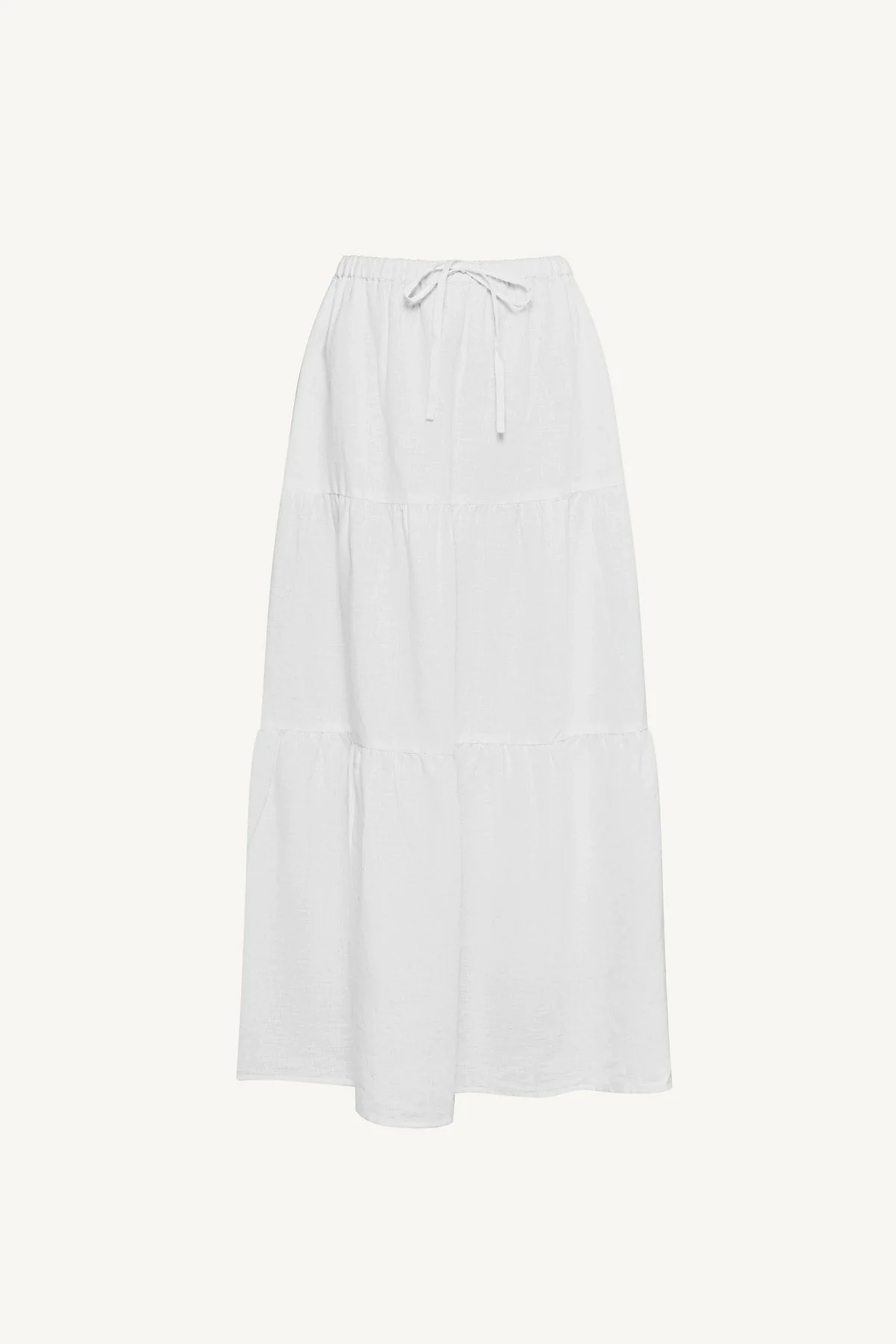Canyon Skirt - White EcoLinen - Image 3