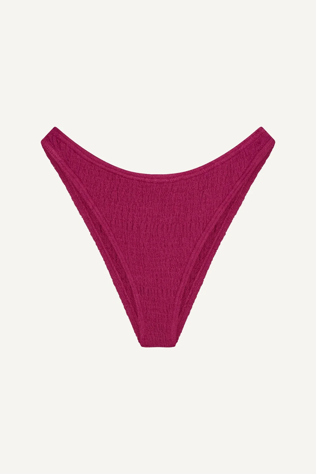 Coast Cotton Bralette Bikini Set - Ruby - Image 8