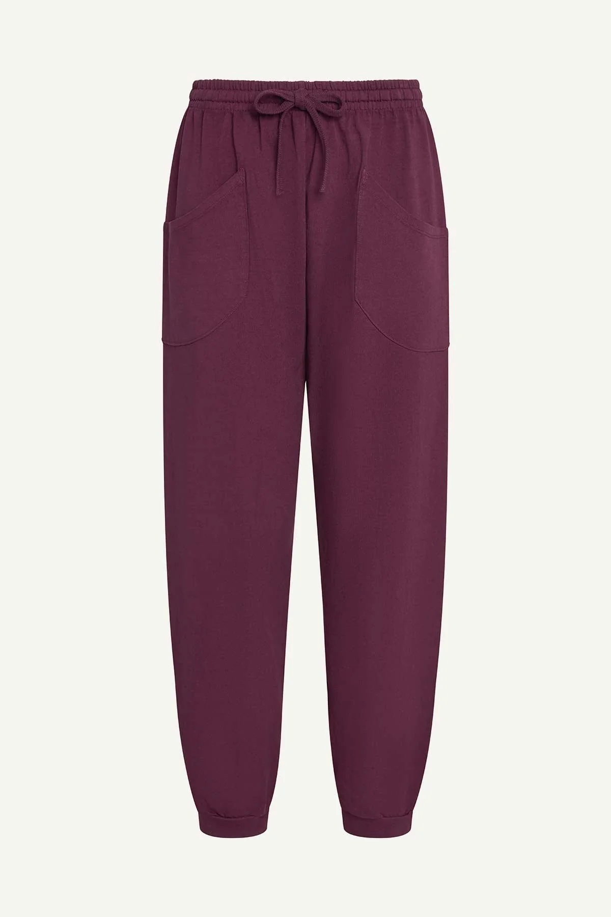 Coast Jogger Pant - Crushed Berry Cotton Jersey - Image 8