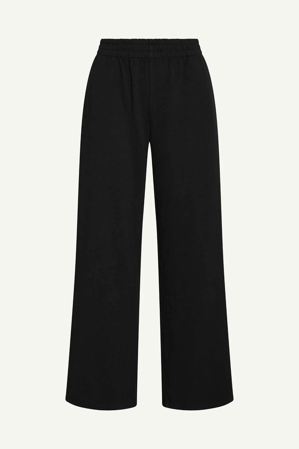 Coast Pant - Black Cotton Jersey - Image 5