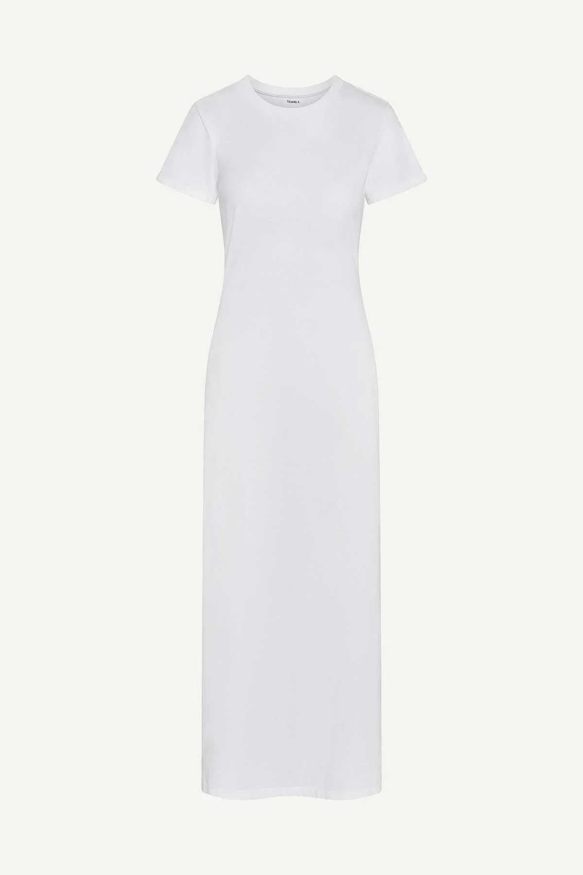 Coast Shirt Dress - White Cotton Jersey - Image 5