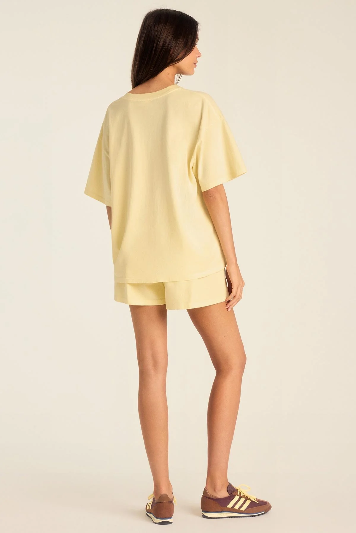 Coast Short - Buttercream Cotton Jersey - Image 4
