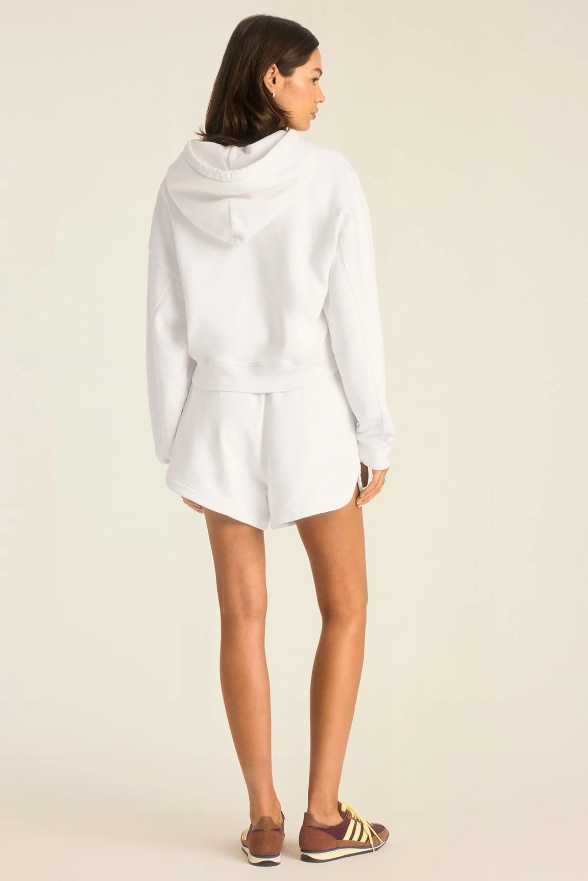 Dawn Classic Short - White French Terry - Image 4