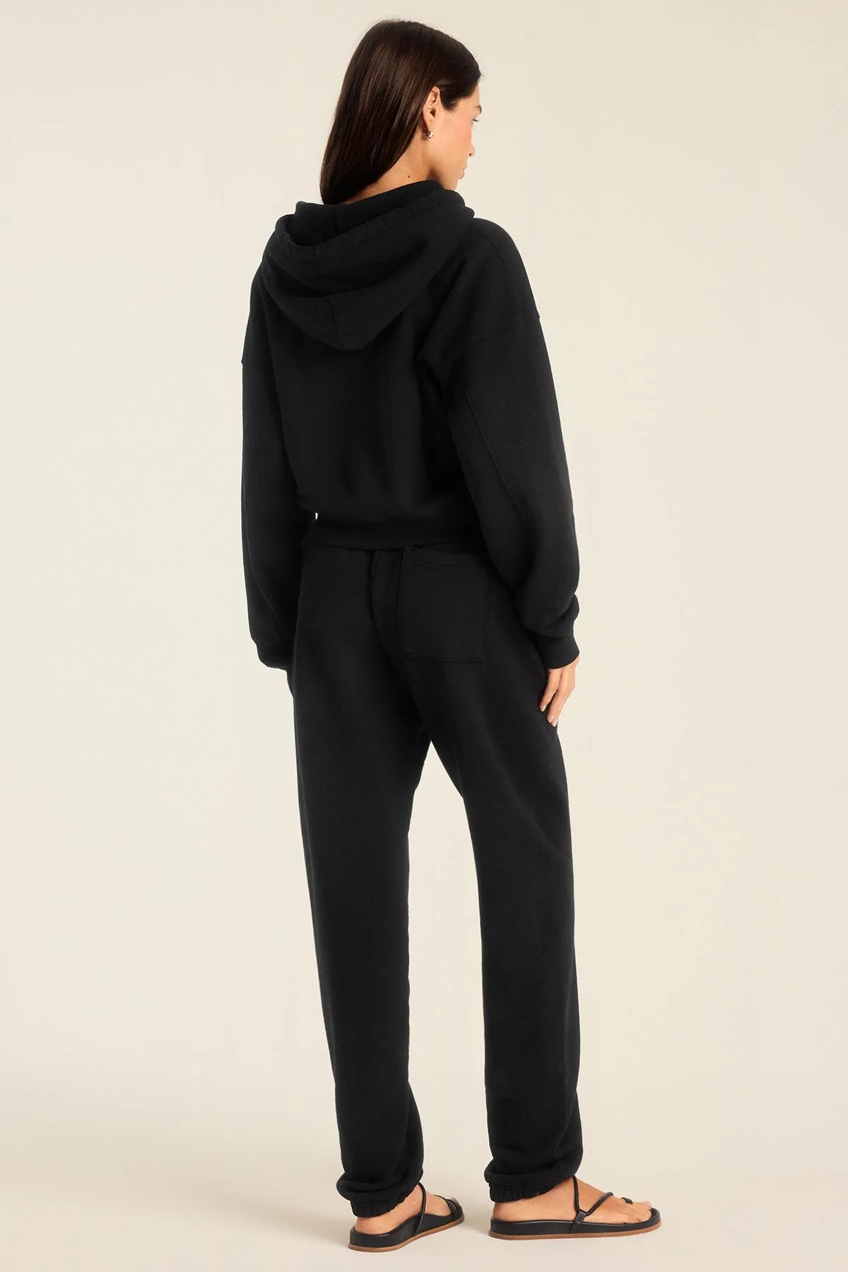 Dawn Classic Sweatpant - Black French Terry - Image 5