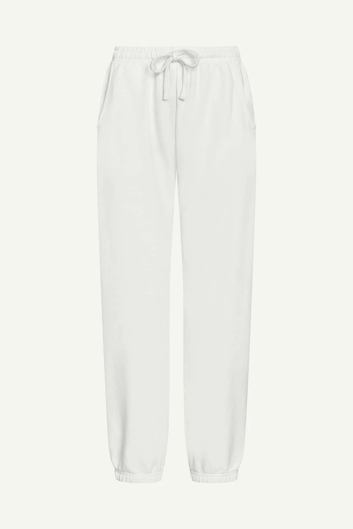 Dawn Classic Sweatpant - White French Terry - Image 6