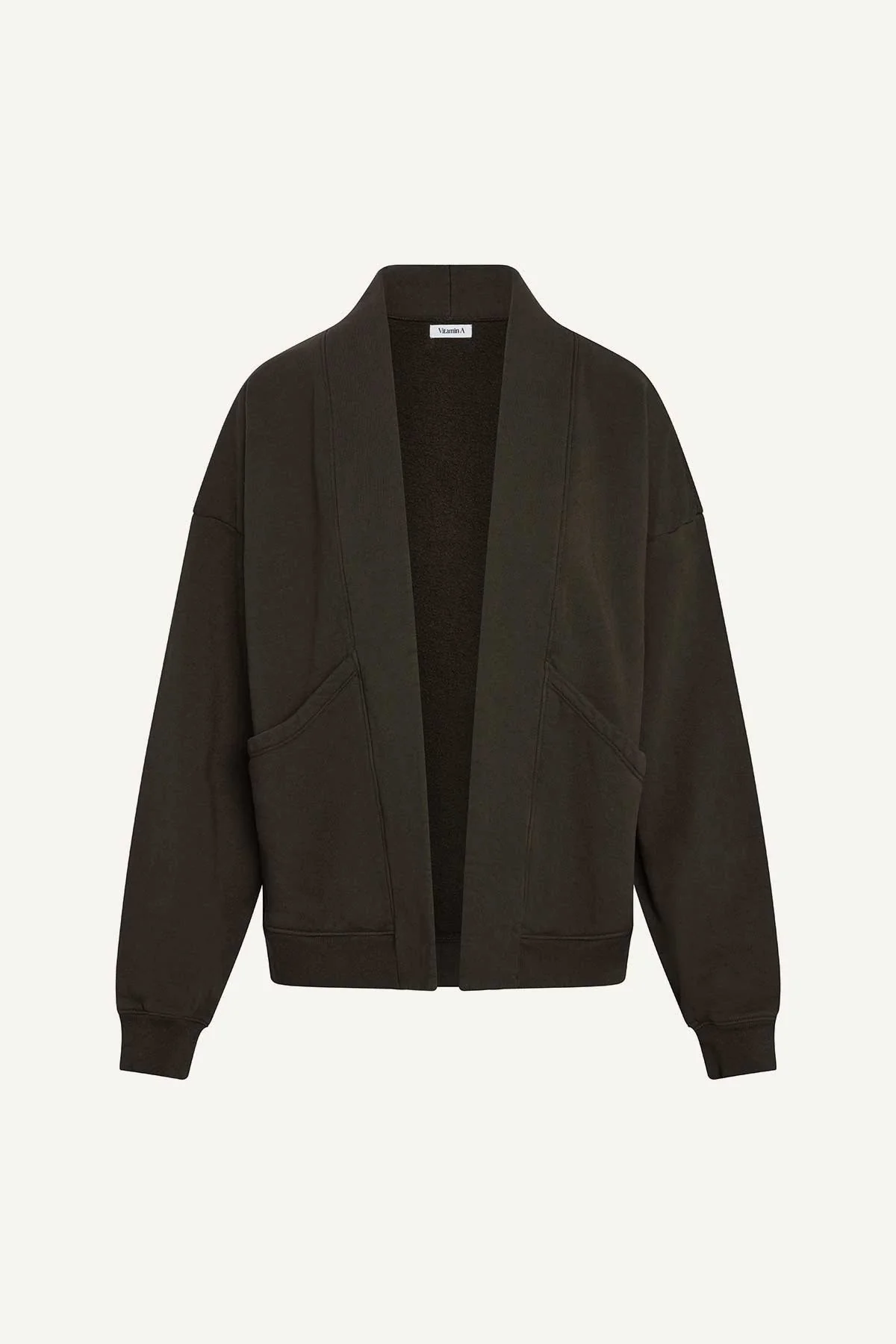Dawn Kimono Jacket - Deep Earth Dawn French Terry - Image 7