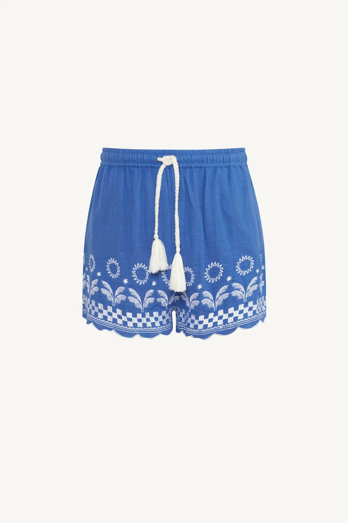 Daya Embroidered Short - Cobalt Mykonos - Image 5