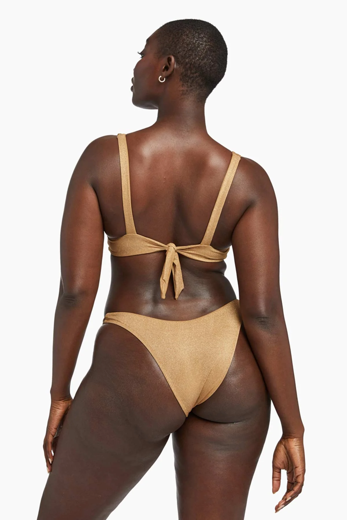 Demi Underwire Top - Golden Glow Metallic - Image 3