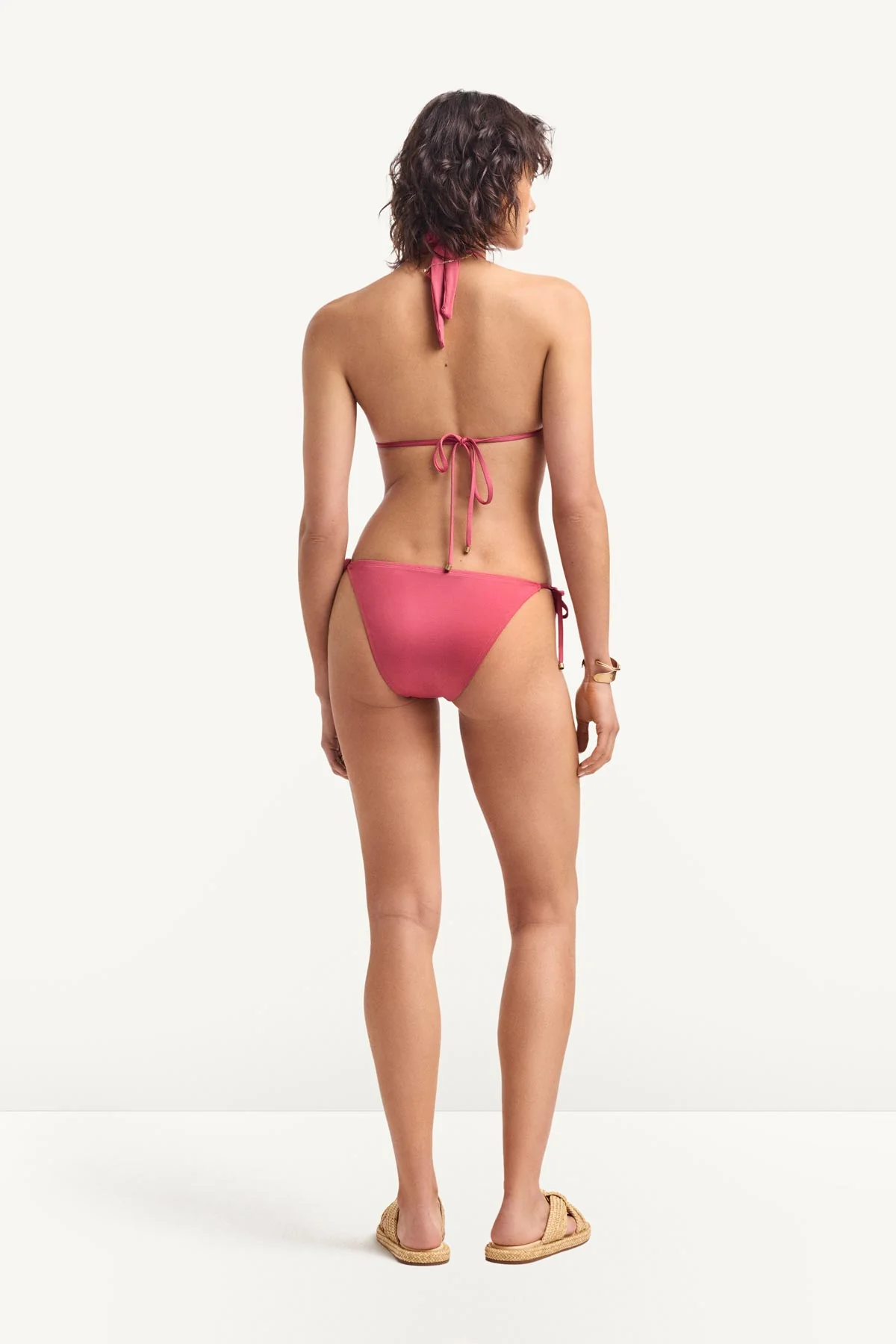 Elle Tie Side Bottom - Wild Rose EcoLux - Image 6