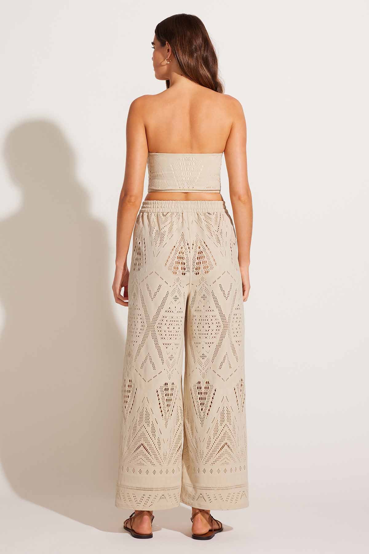 Farrah Pant - Natural Calico Crochet - Image 3