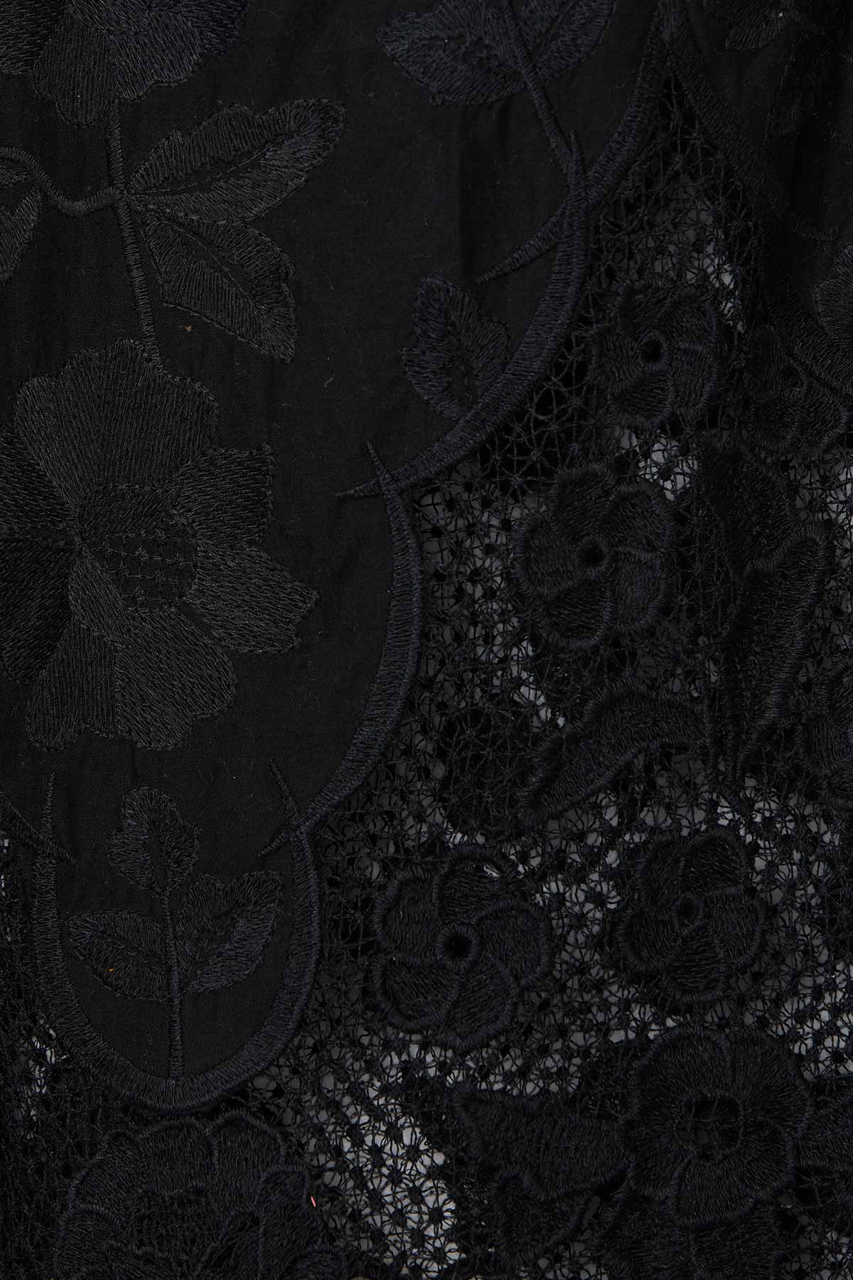 Flora Pant - Black Beachside Broderie - Image 4