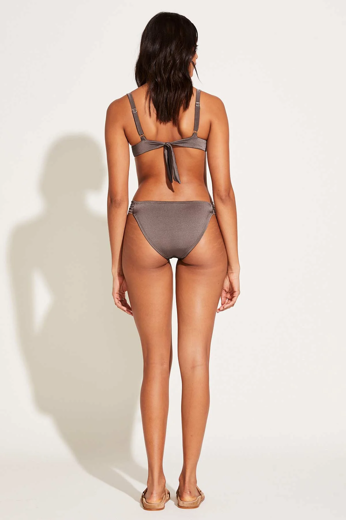 Gemma Ruched Bottom Full Coverage - Mineral Shimmer EcoLux - Image 3