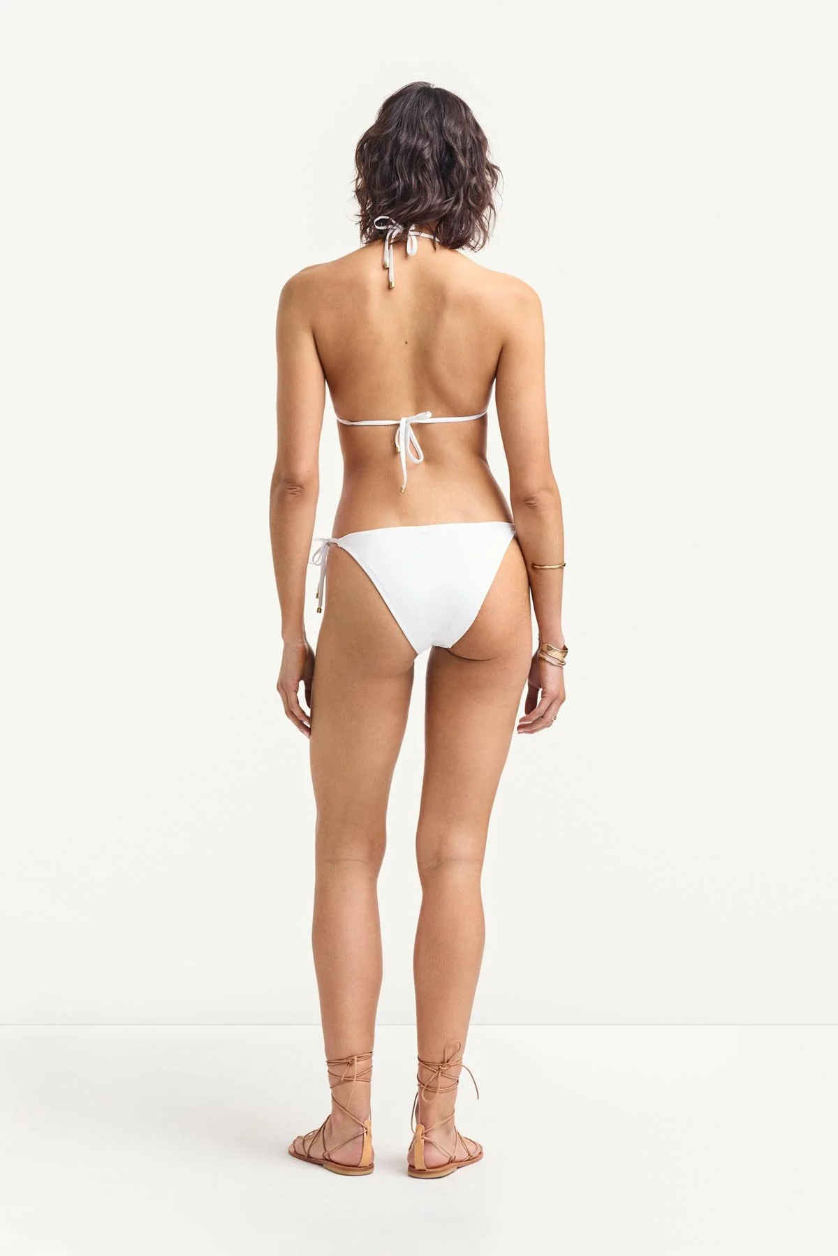 Gia Triangle Top - White EcoLux - Image 4