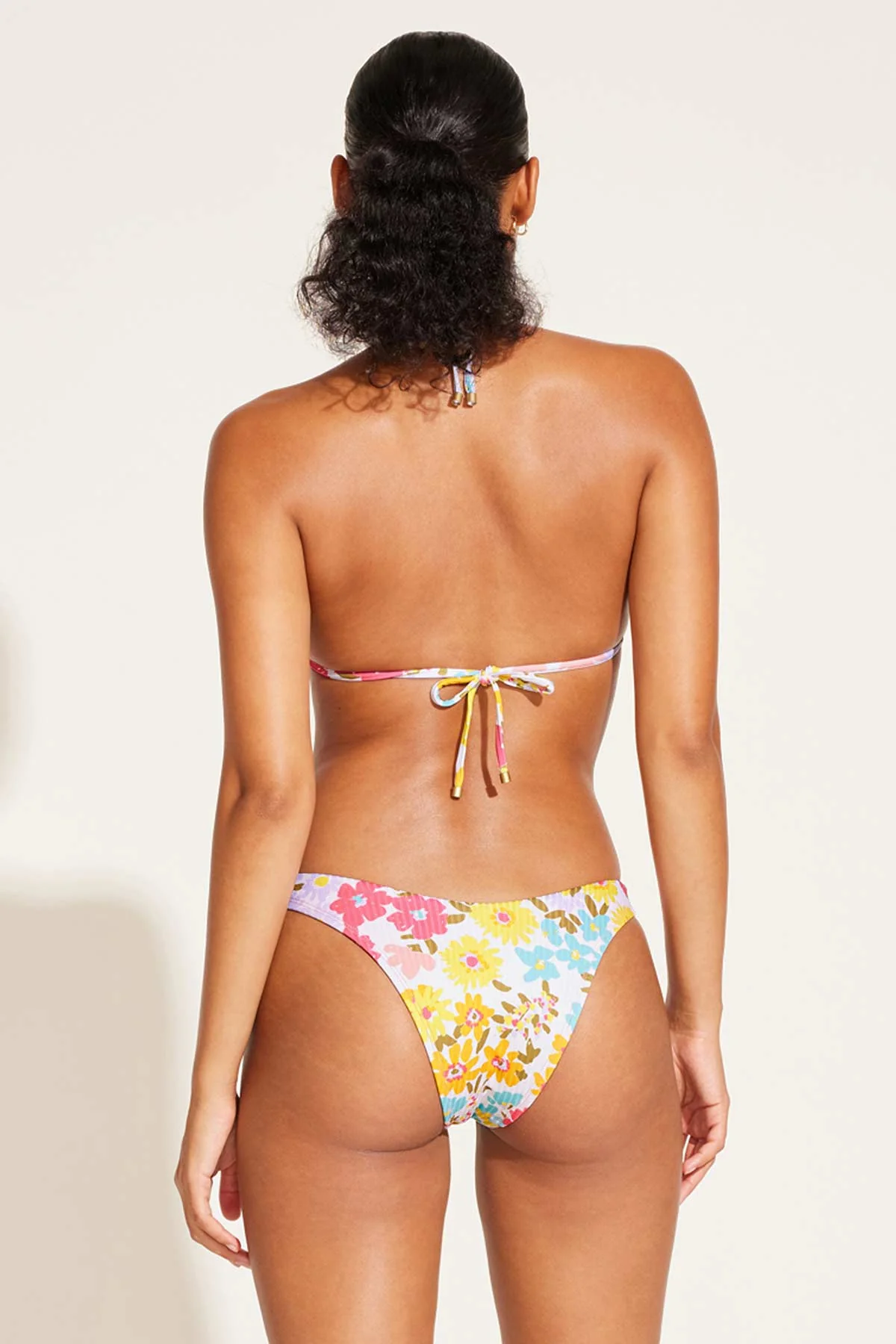 Gia Triangle Top - Wildflower EcoRib BT - Image 5