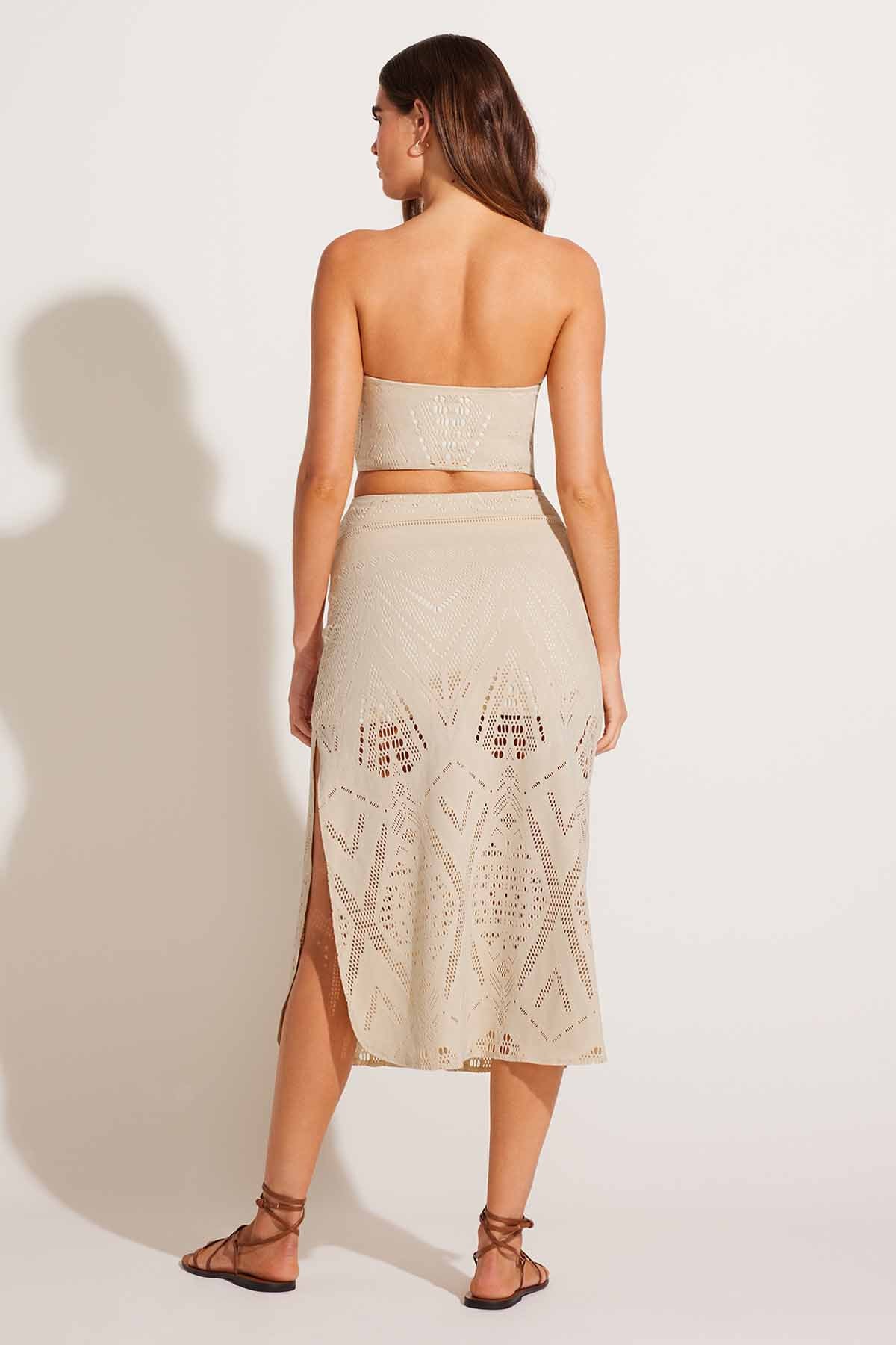 Harper Skirt - Natural Calico Crochet - Image 6