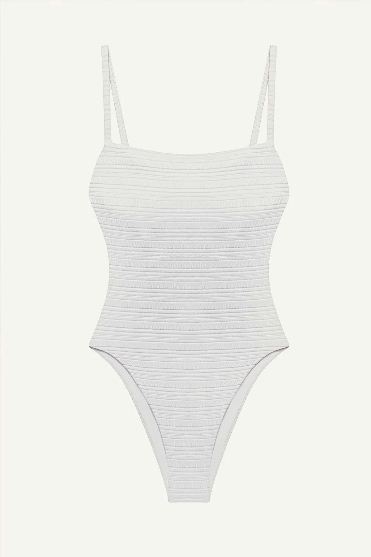 Jenna One Piece - White Seersucker Stripe - Image 5