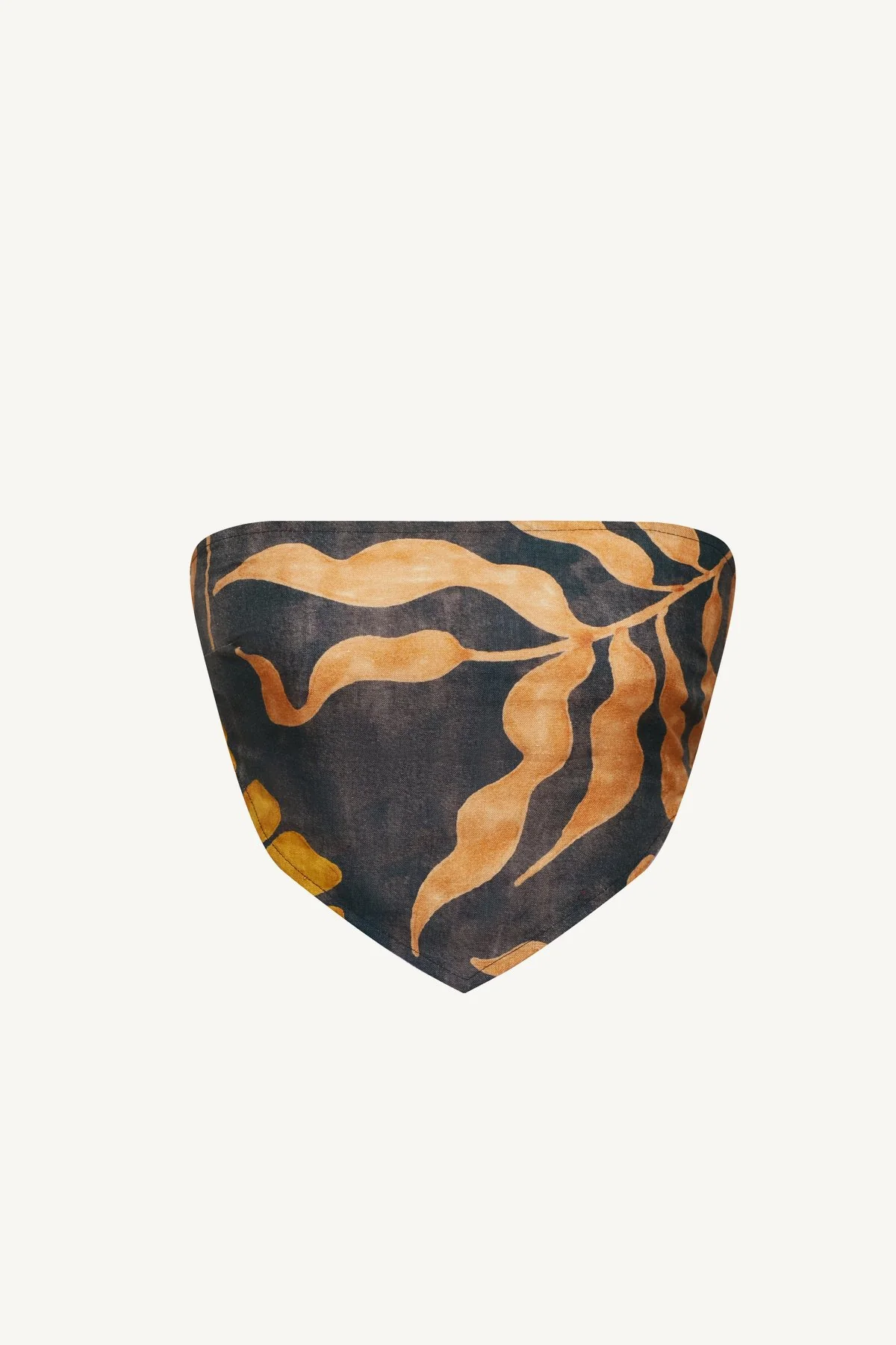 Joni Scarf Top - Kelp Flower EcoLinen - Image 6