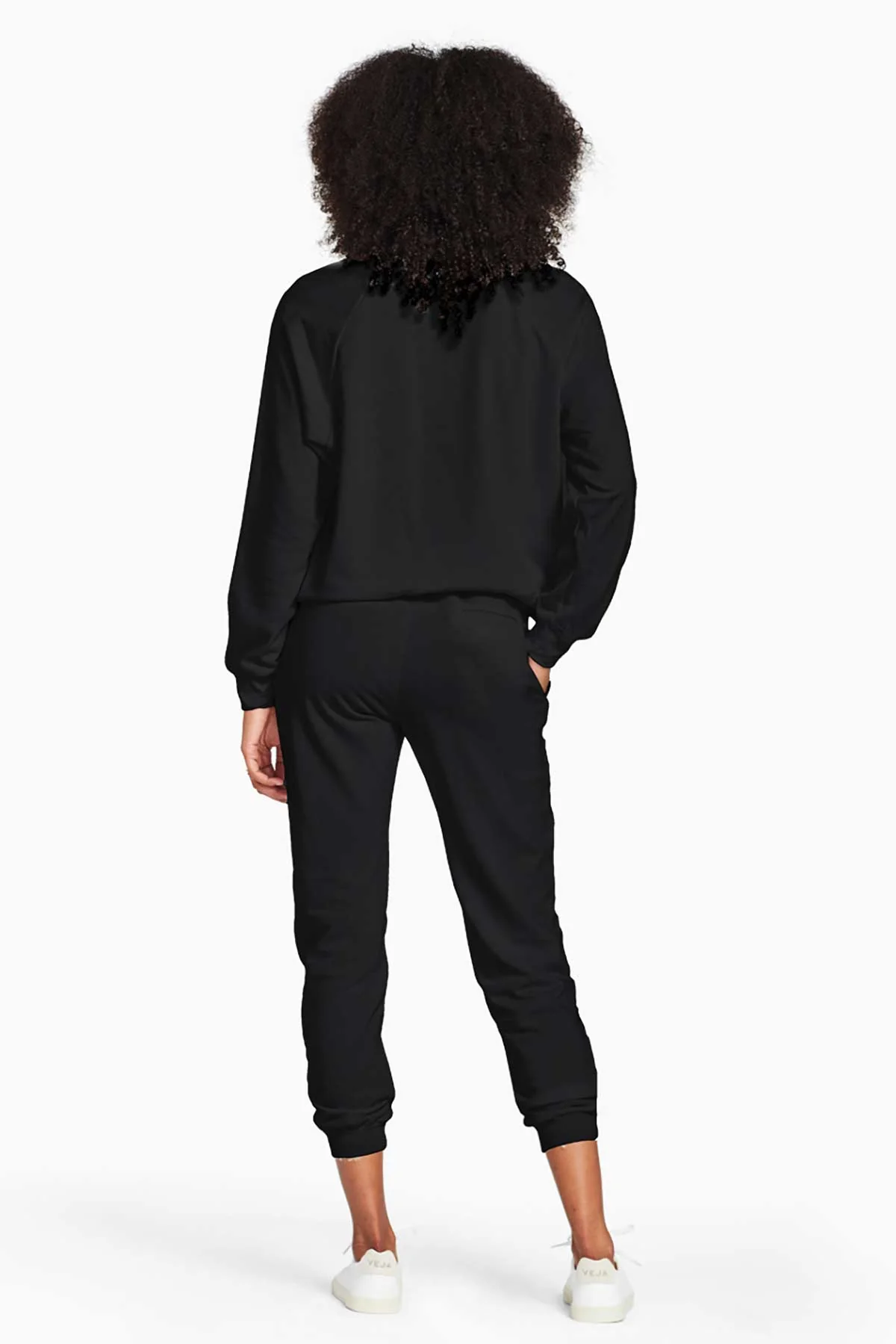Kennedy Organic Cotton Jogger - Black EcoSoft - Image 2