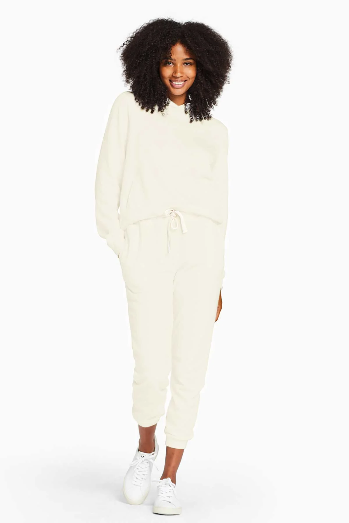 Kennedy Organic Cotton Jogger - Ecru EcoSoft - Image 2
