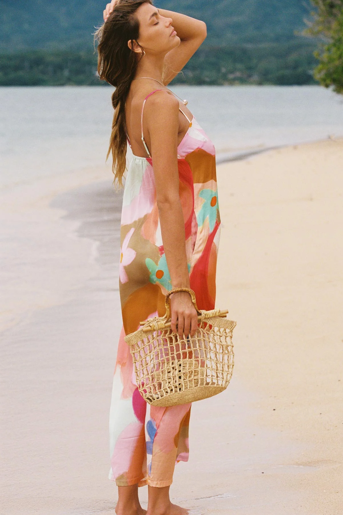 La Palmas Bag - Natural Raffia - Image 2
