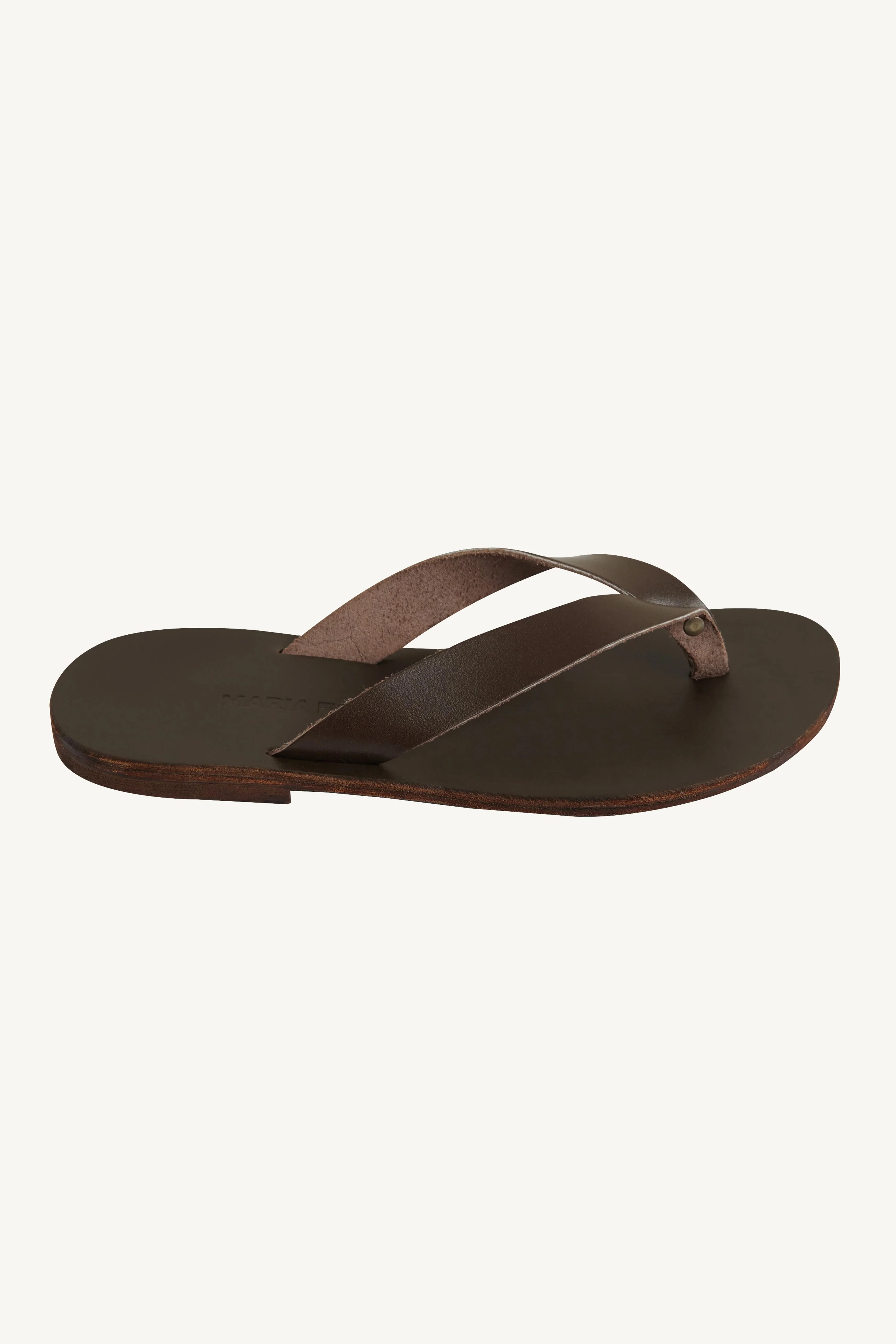 Maria Farro Lex Flip Flop - Dark Brown - Image 2