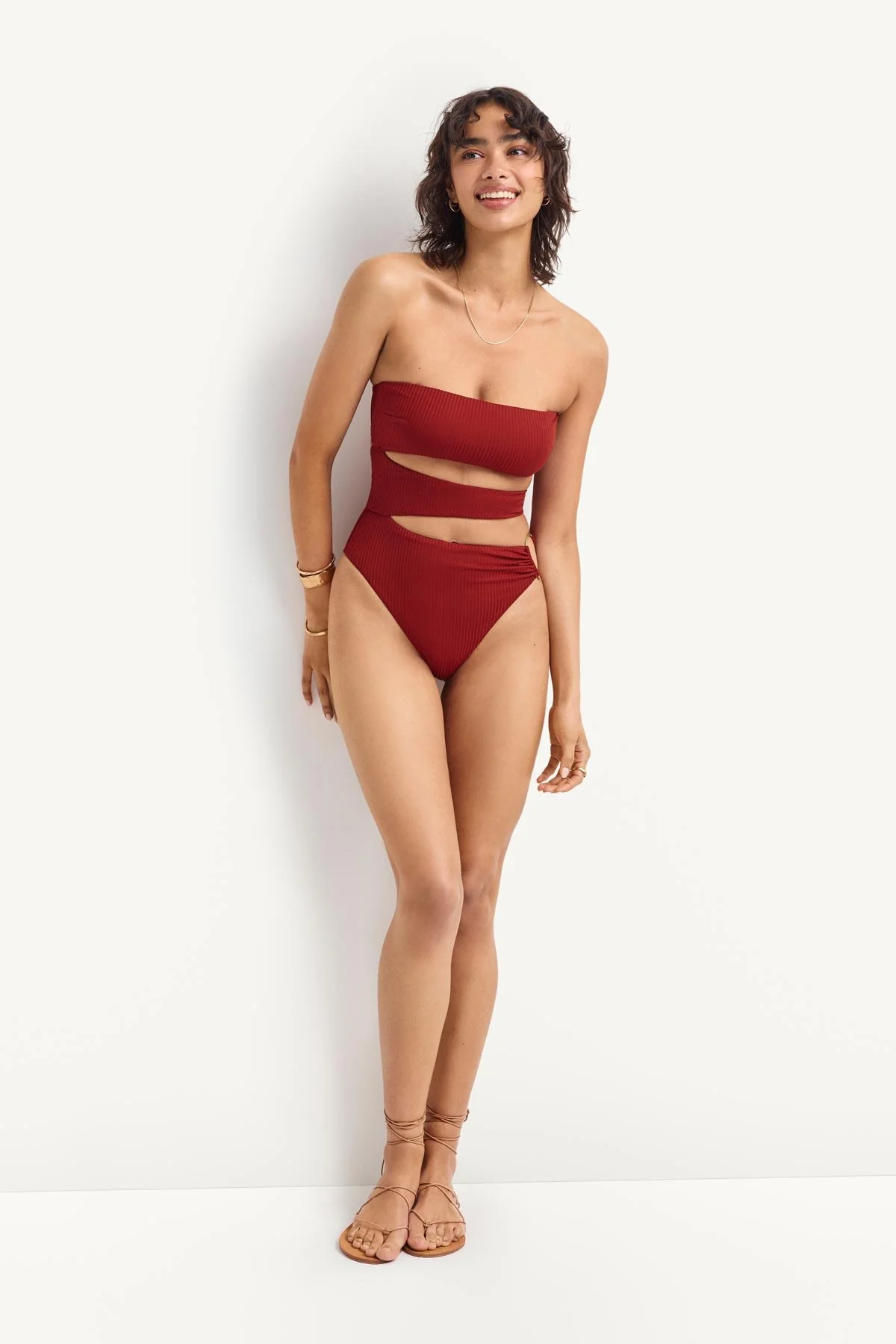 Lolita One Piece - Deep Madder EcoRib - Image 2