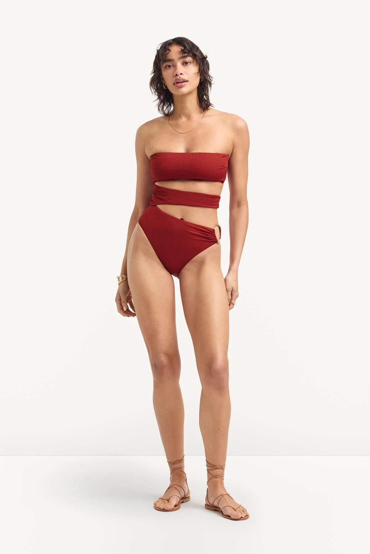Lolita One Piece - Deep Madder EcoRib - Image 3