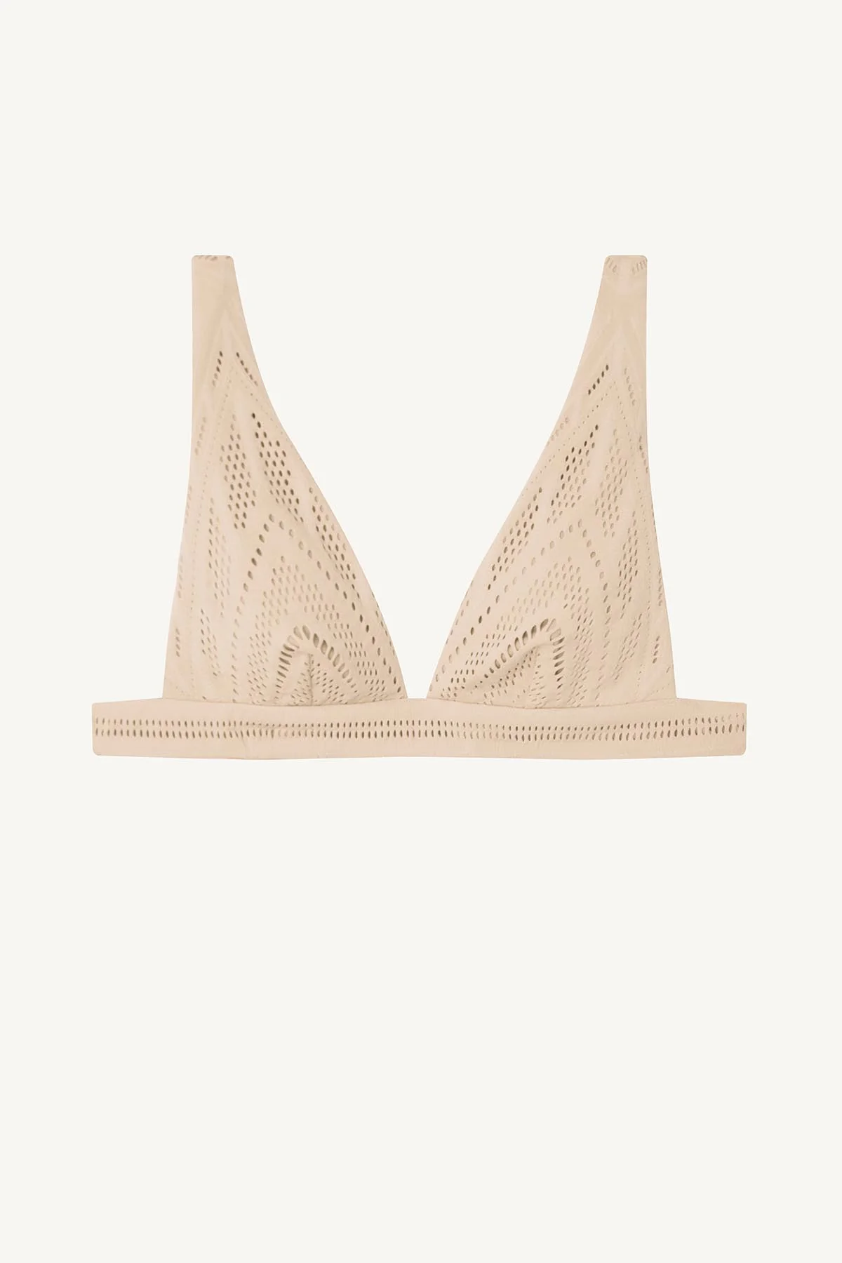 Lyra Bralette Top - Natural Calico Crochet - Image 7