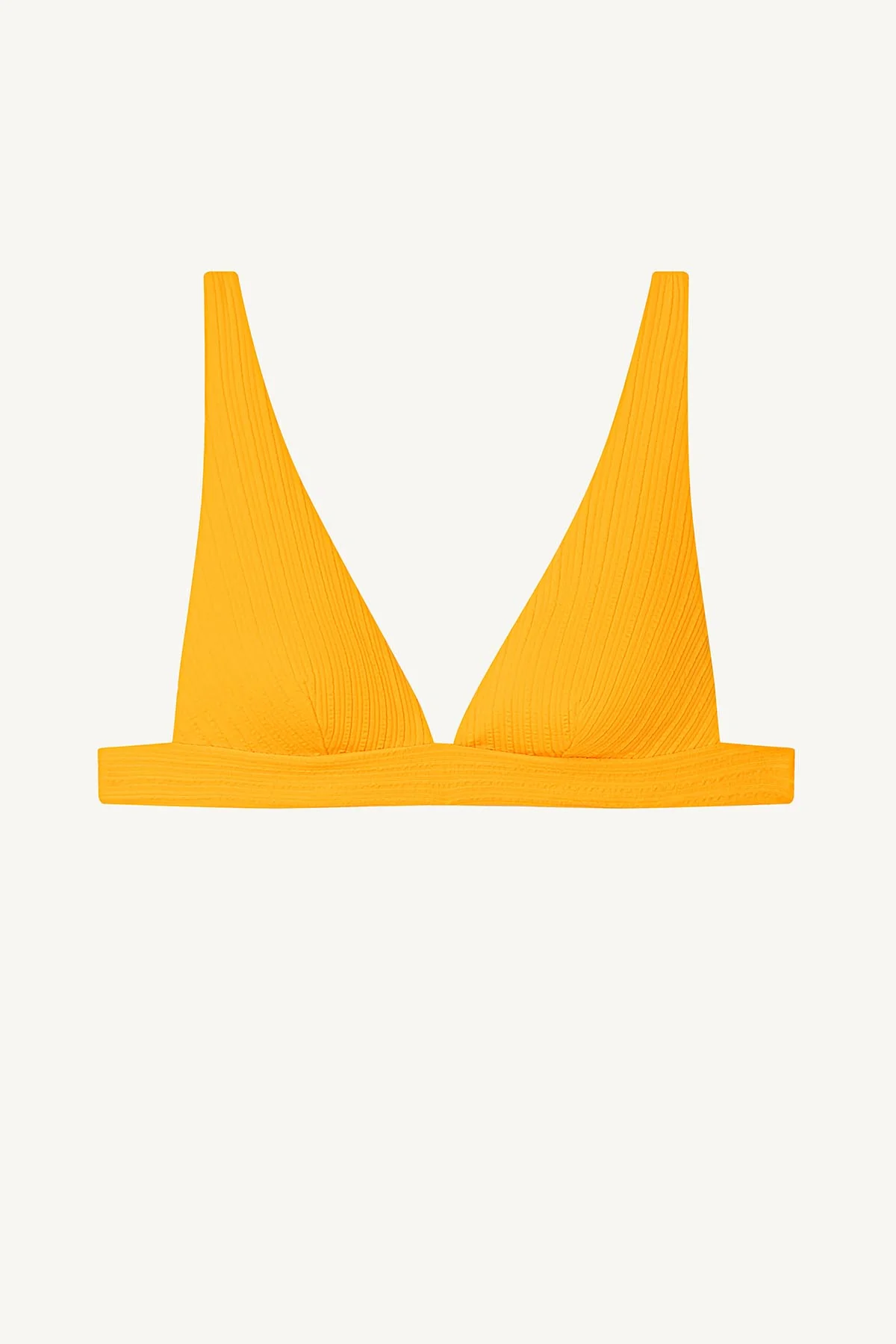 Lyra Bralette Top - Sunflower Pucker Rib - Image 7