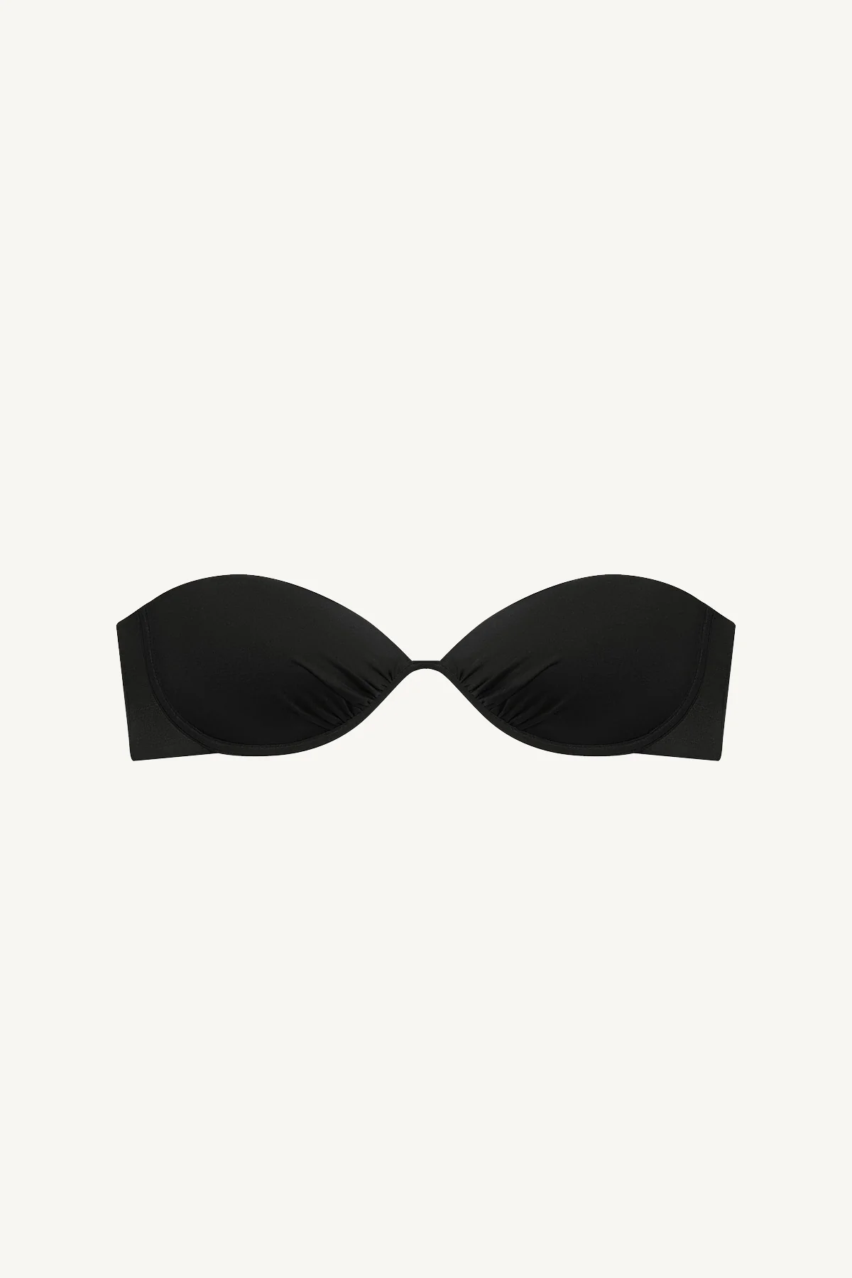 Mabel Underwire Bandeau Top - Black EcoLux - Image 6
