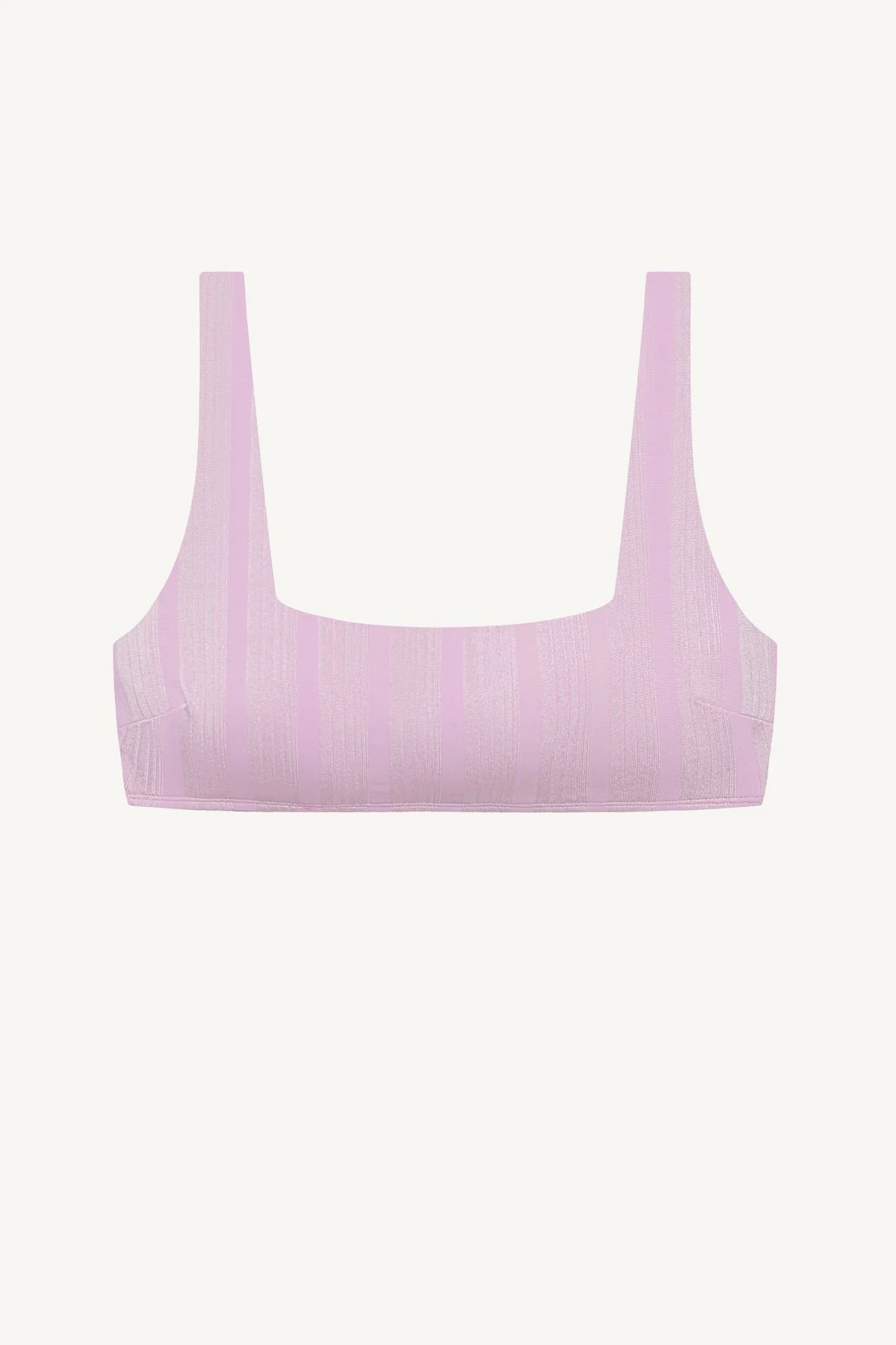 Mika Bralette - Orchid Shiny Stripe - Image 5