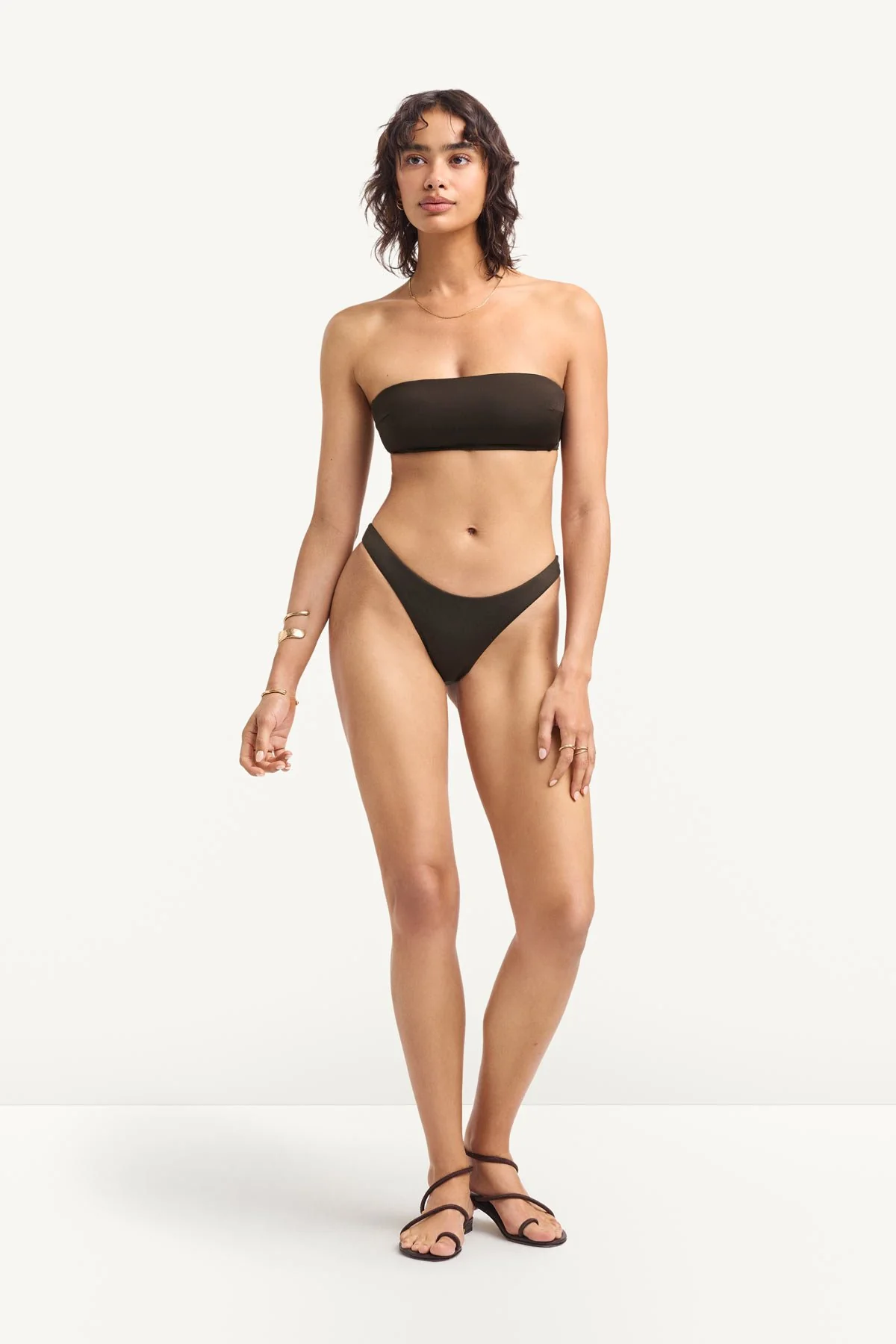 Nala Bandeau Top - Deep Earth EcoLux - Image 3