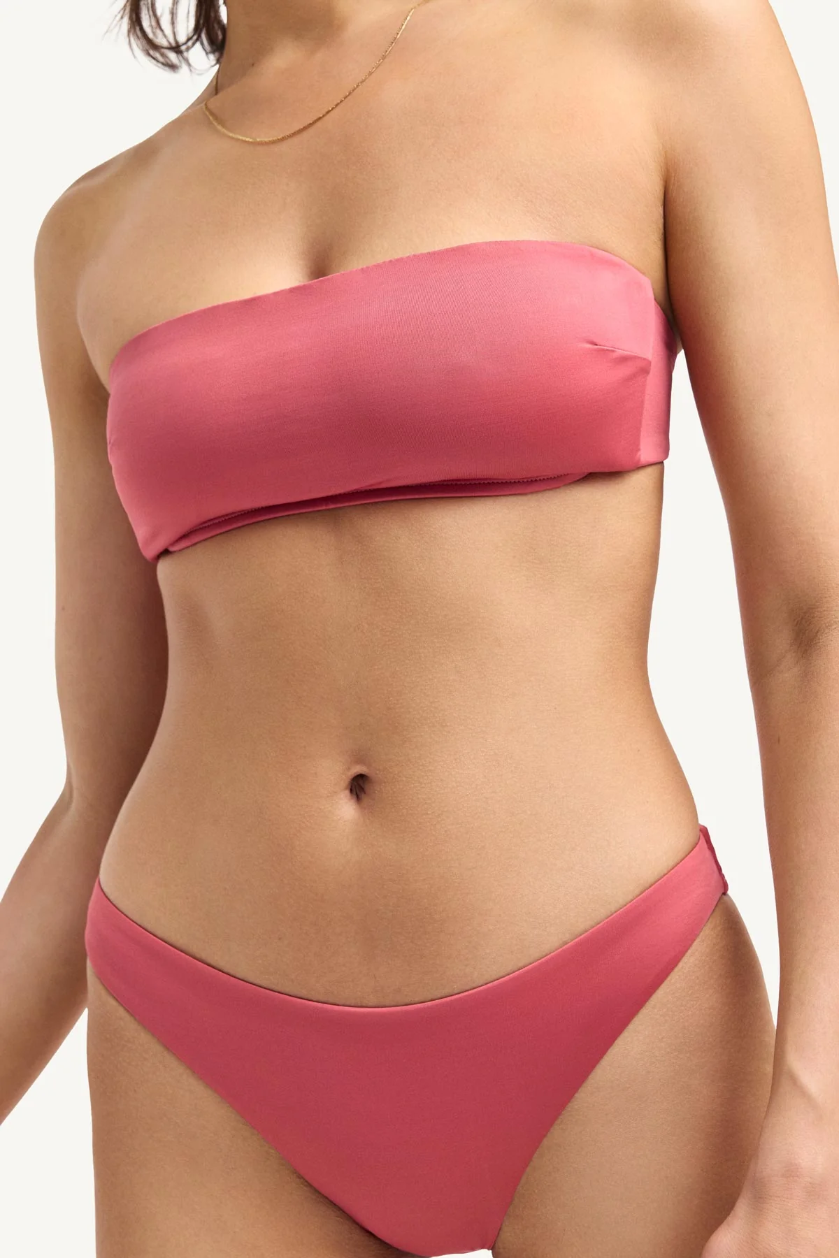 Nala Bandeau Top - Wild Rose EcoLux - Image 3