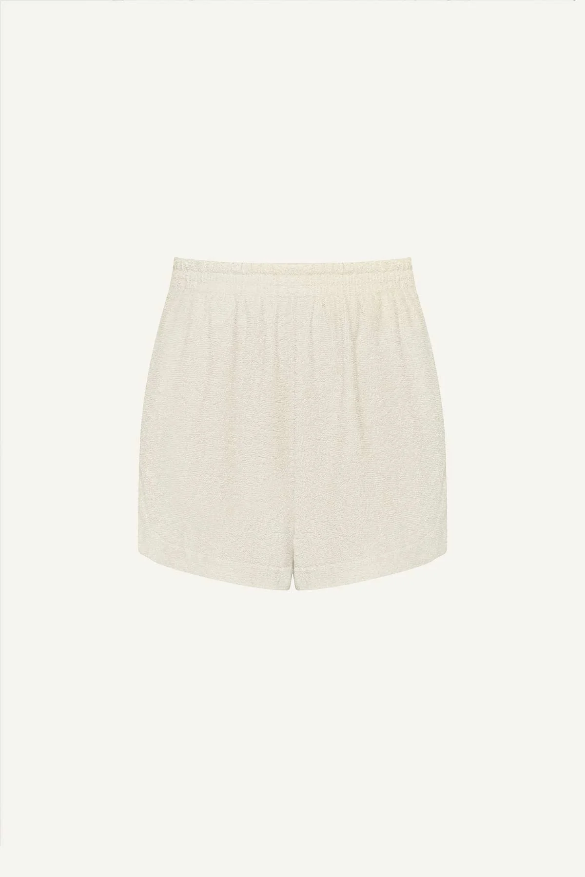 Oasis Wrap Skirt - Vanilla Harbor Terry - Image 4