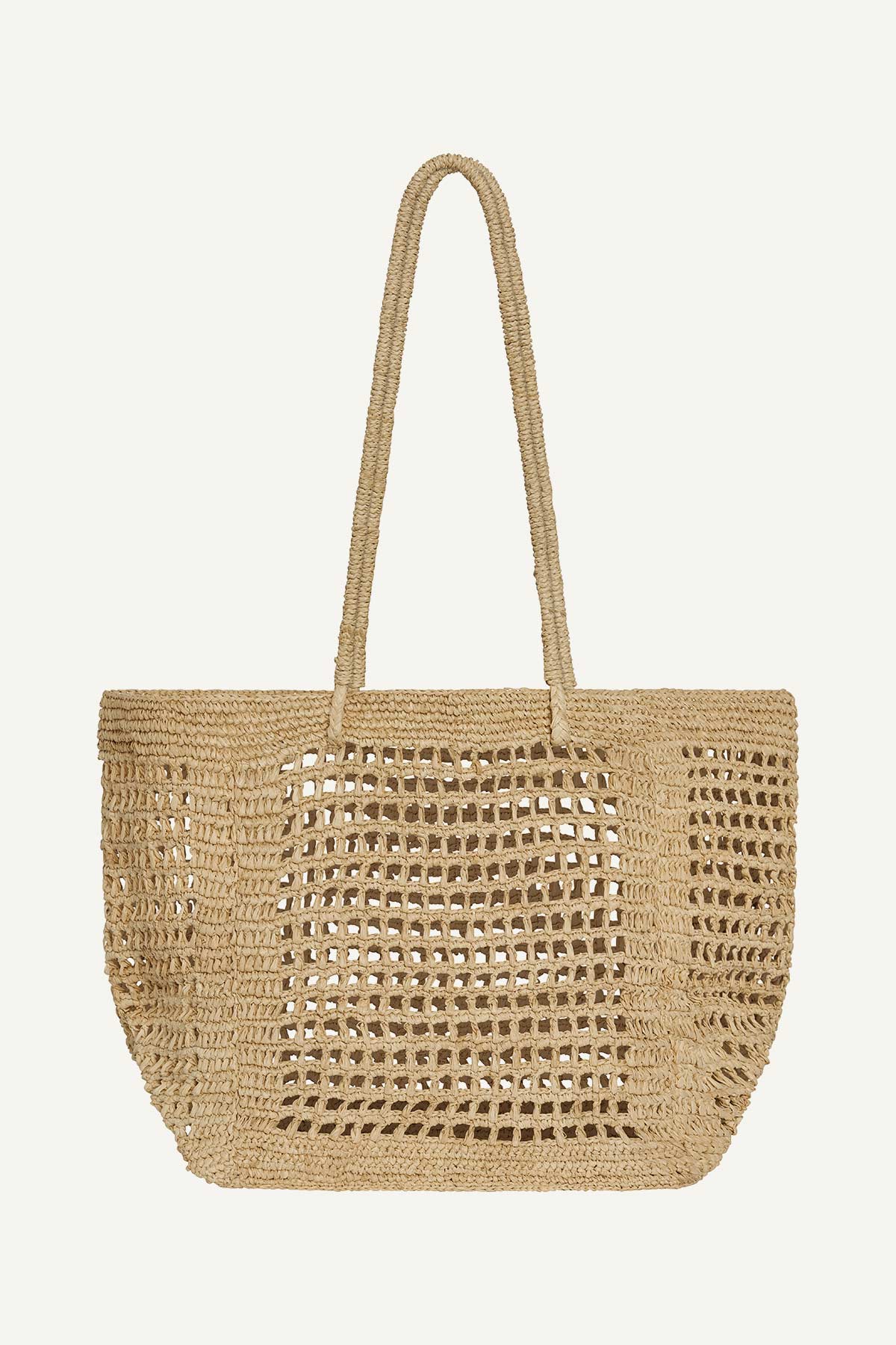 Ora Tote - Natural Raffia - Image 5